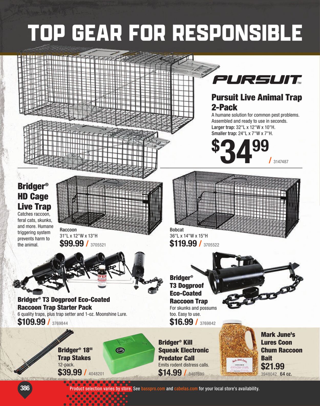 Catalogue Cabela's from 09/04/2024