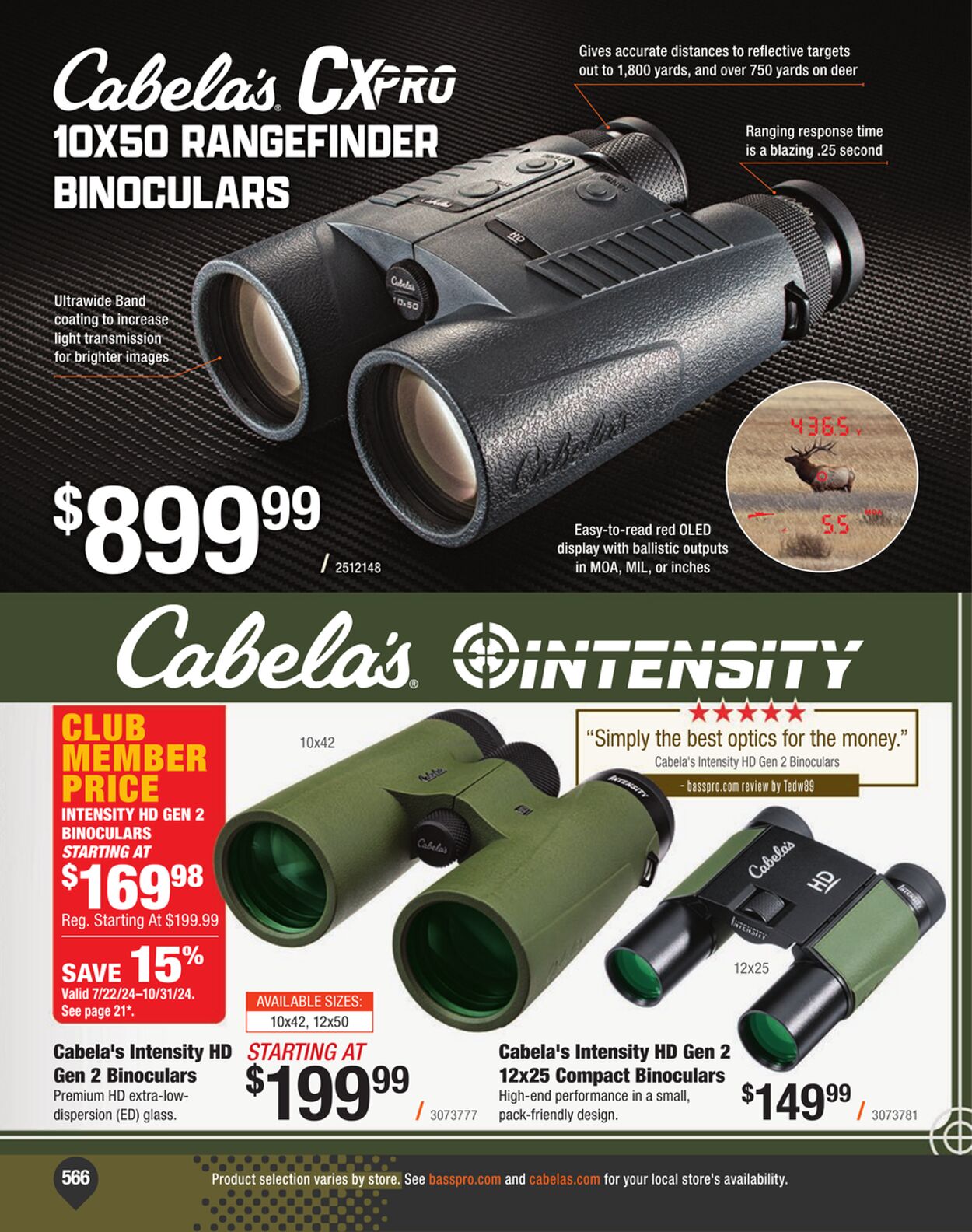 Catalogue Cabela's from 09/04/2024