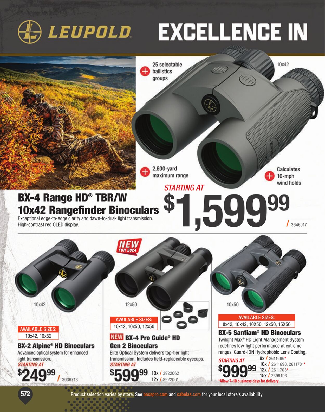 Catalogue Cabela's from 09/04/2024