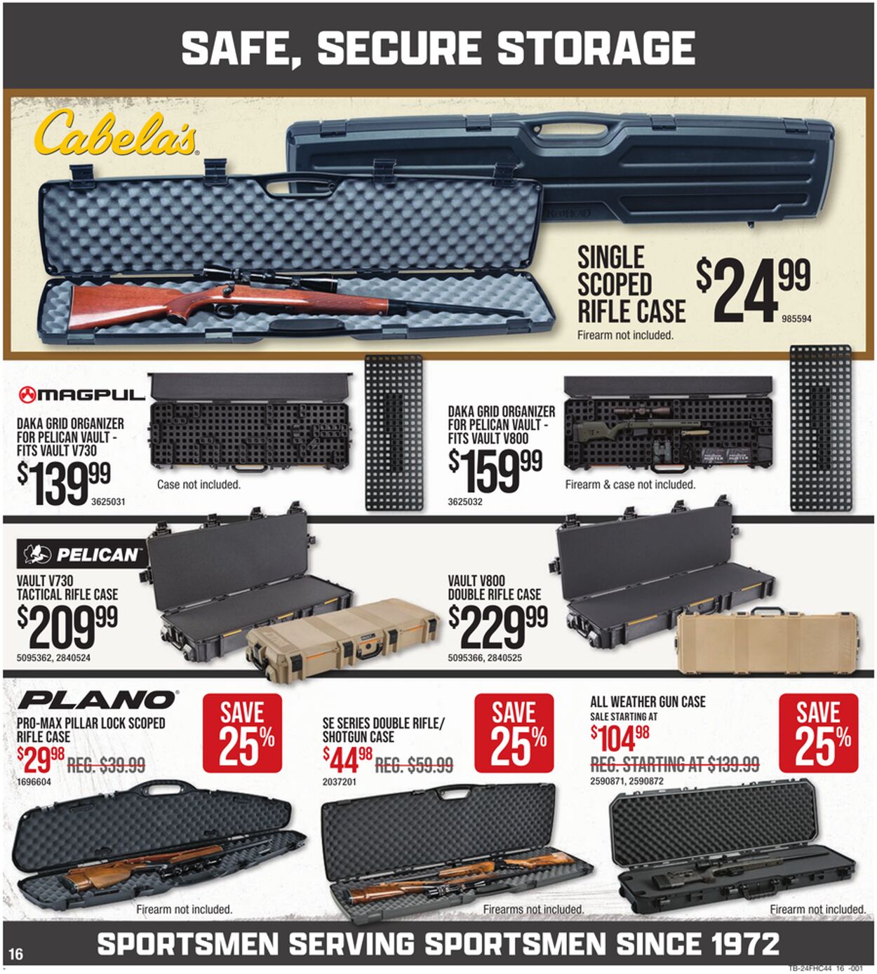 Catalogue Cabela's from 08/08/2024