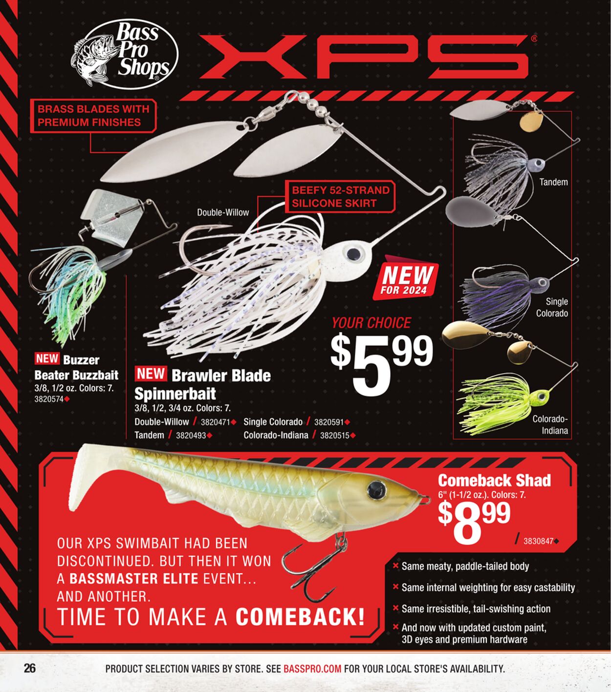 Catalogue Cabela's from 08/28/2024