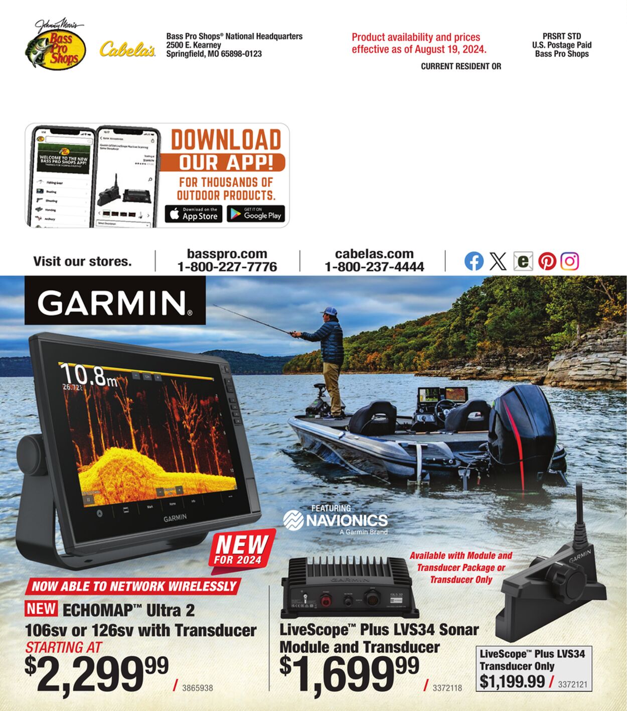 Catalogue Cabela's from 08/28/2024