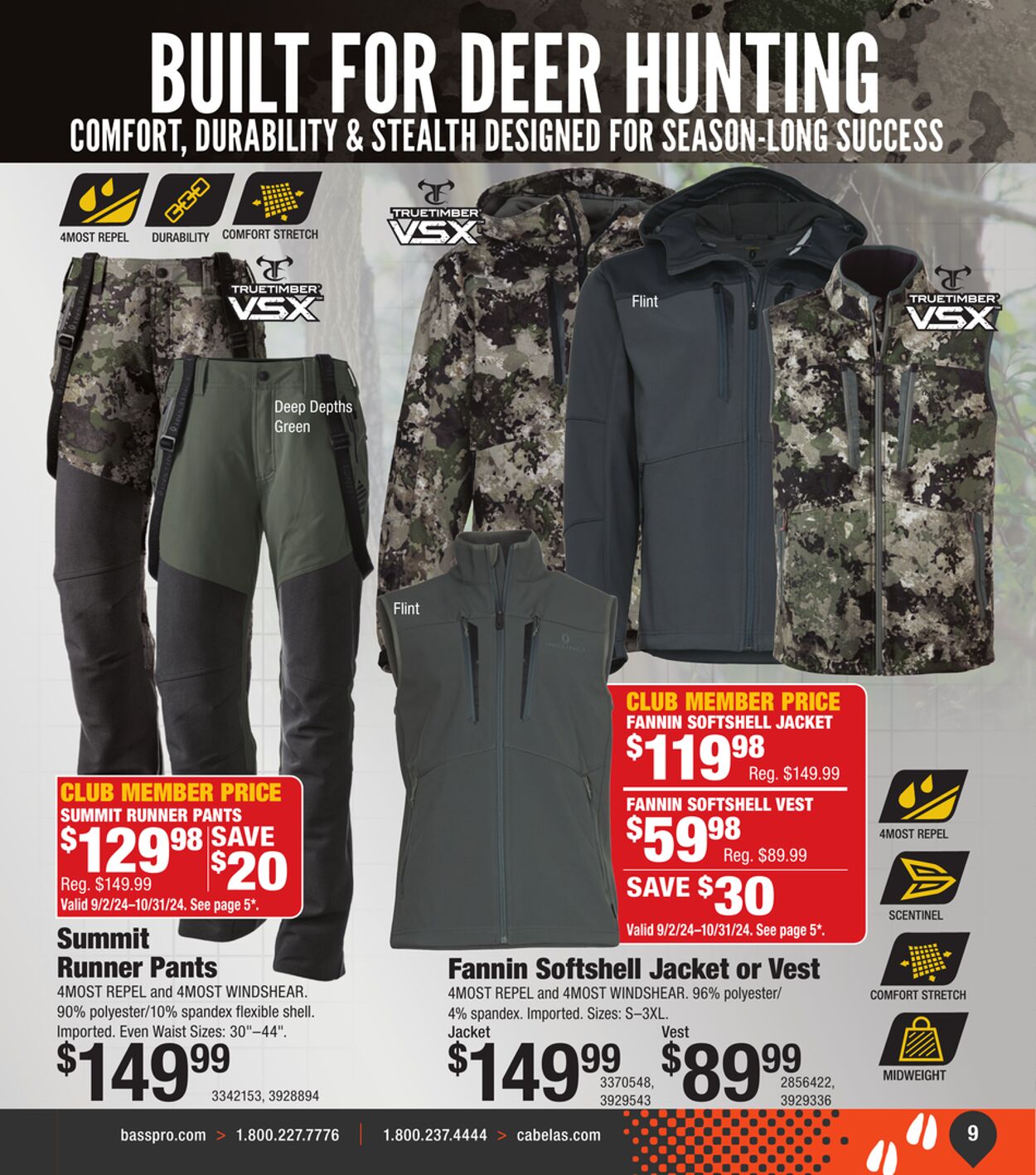 Catalogue Cabela's from 09/11/2024