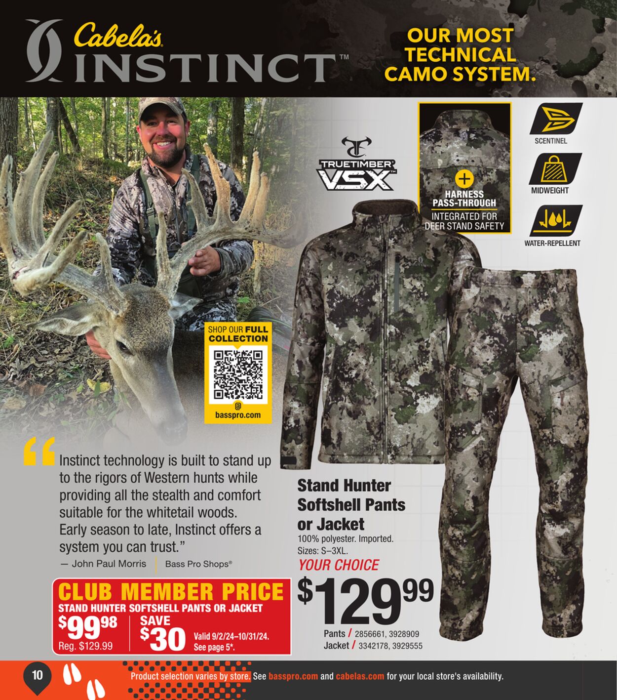 Catalogue Cabela's from 09/11/2024