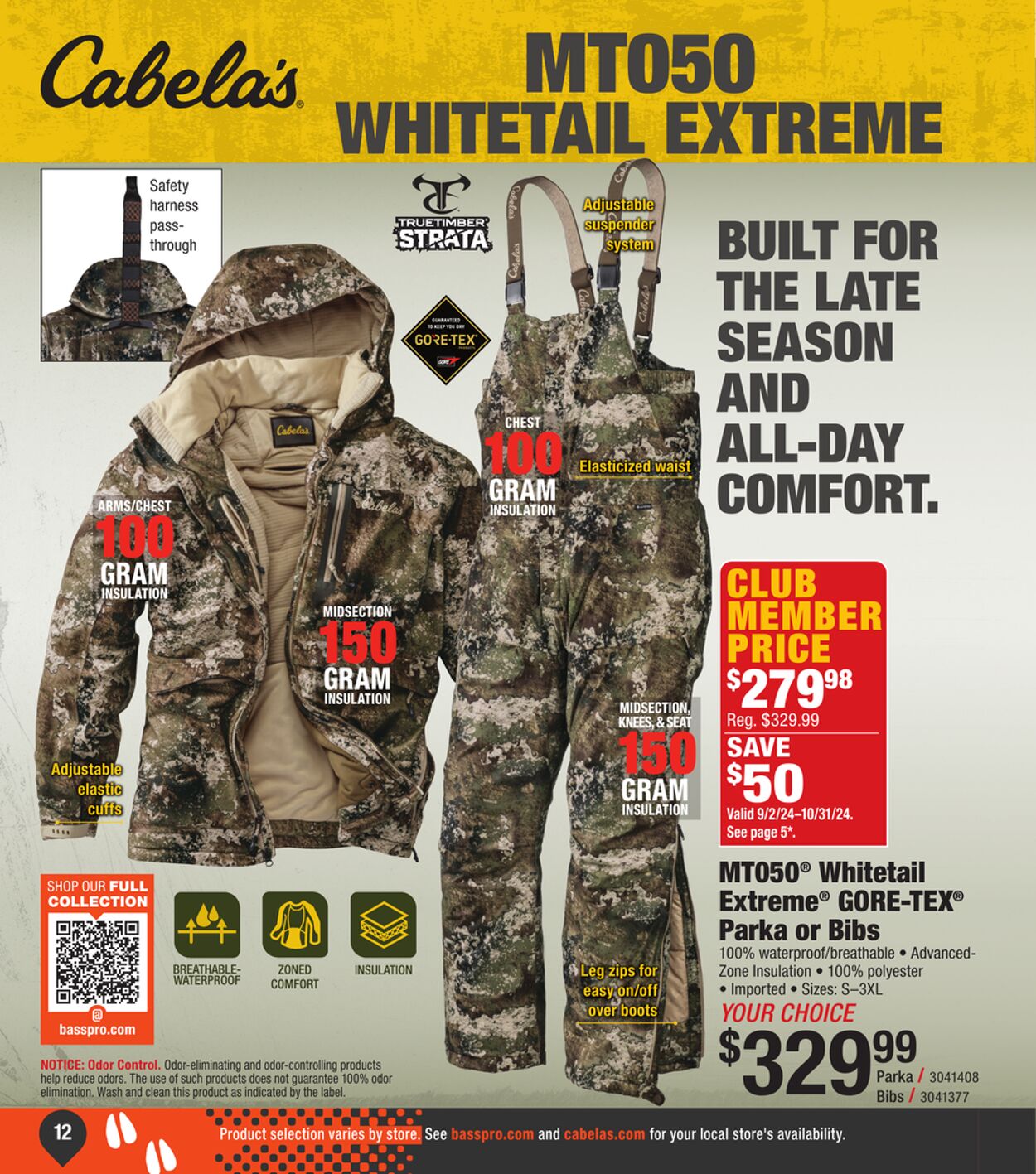 Catalogue Cabela's from 09/11/2024