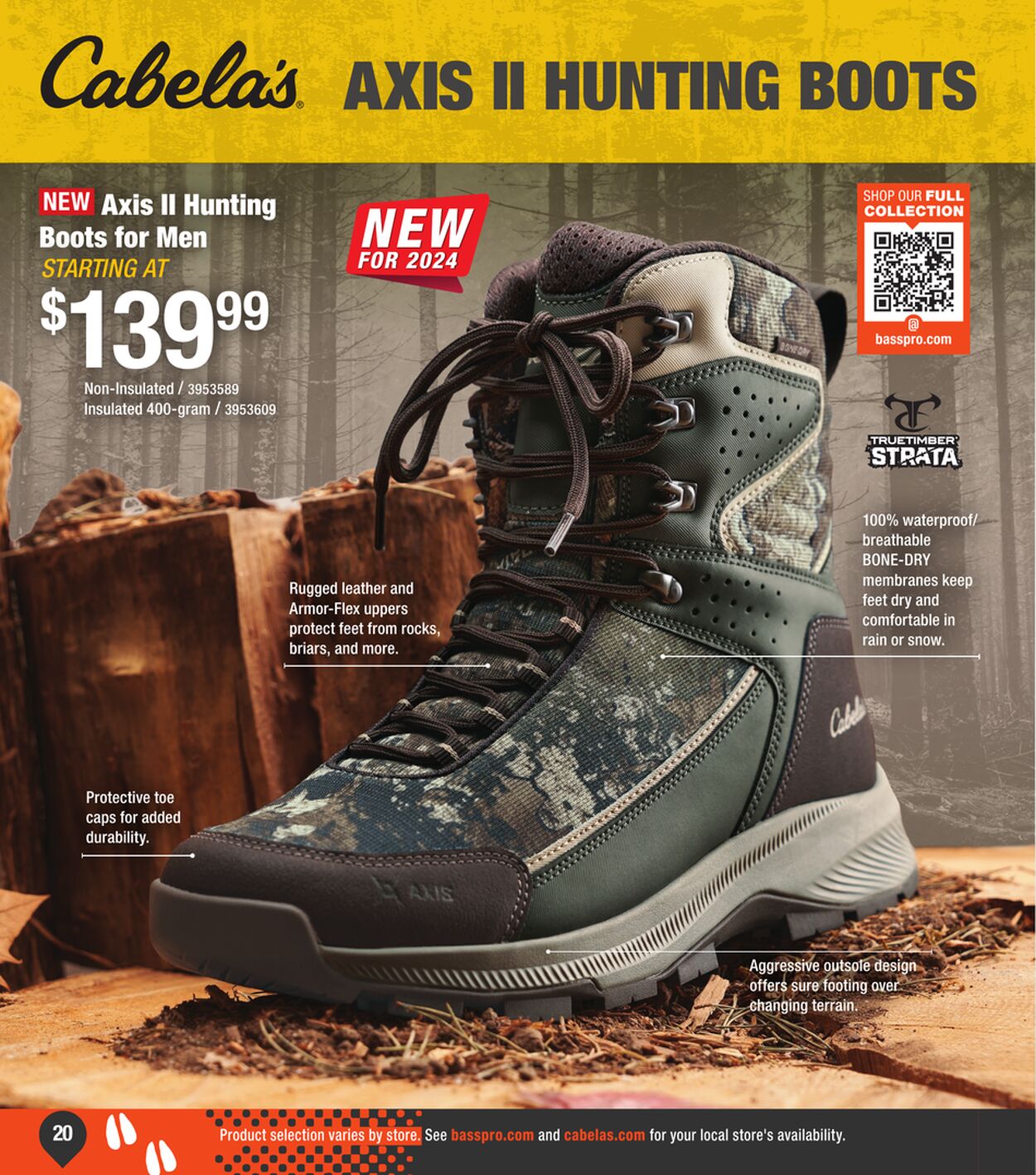 Catalogue Cabela's from 09/11/2024