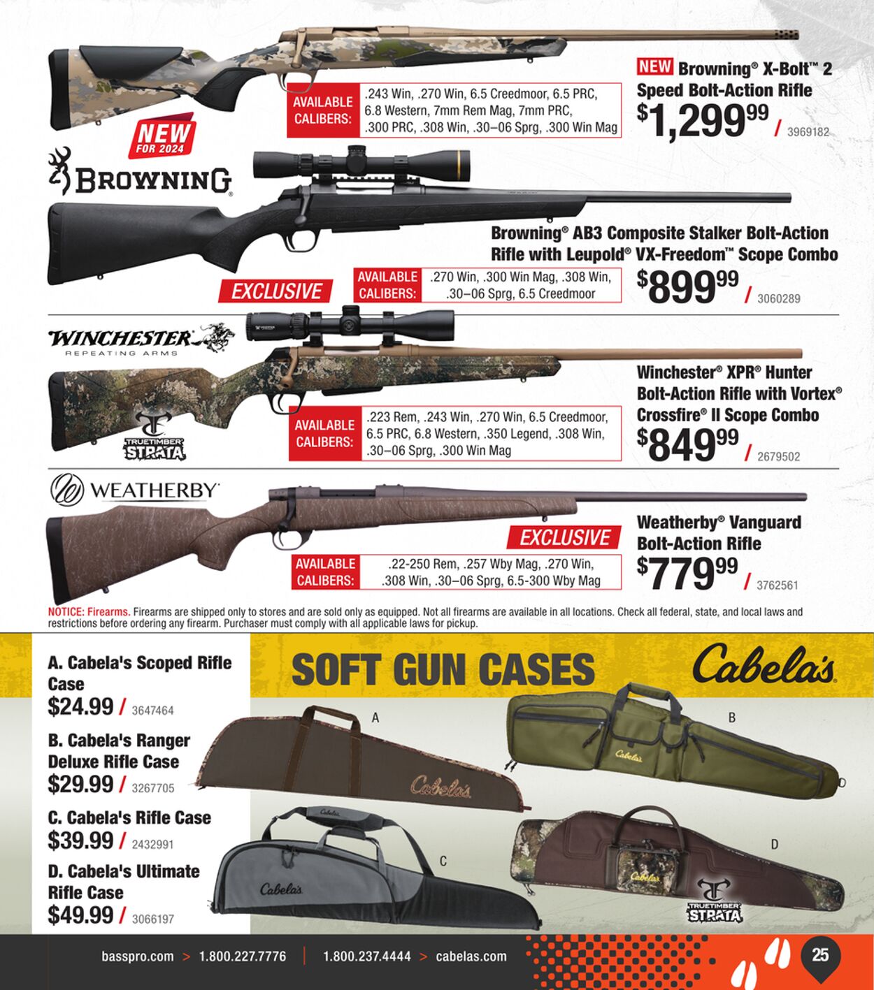 Catalogue Cabela's from 09/11/2024