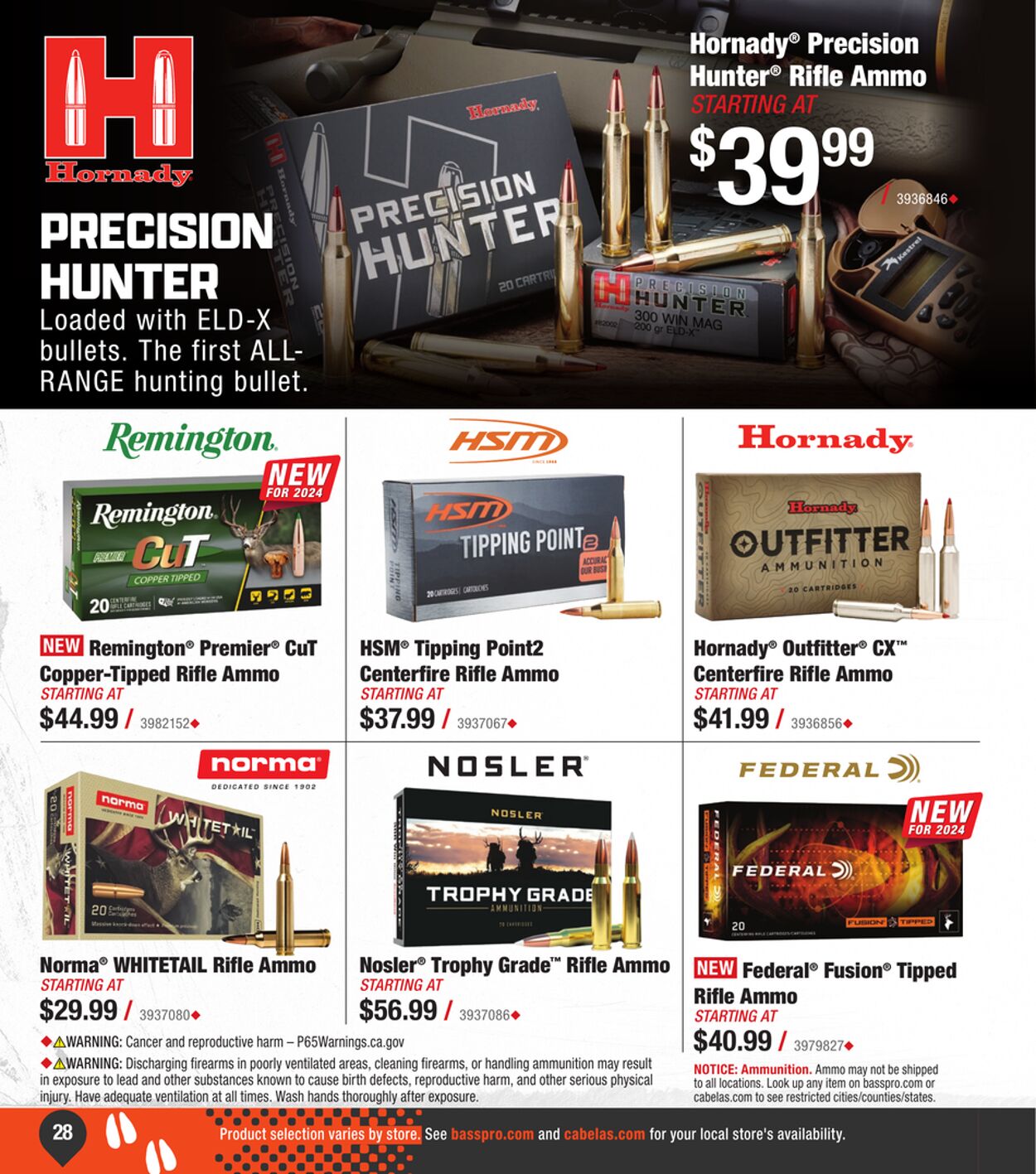 Catalogue Cabela's from 09/11/2024