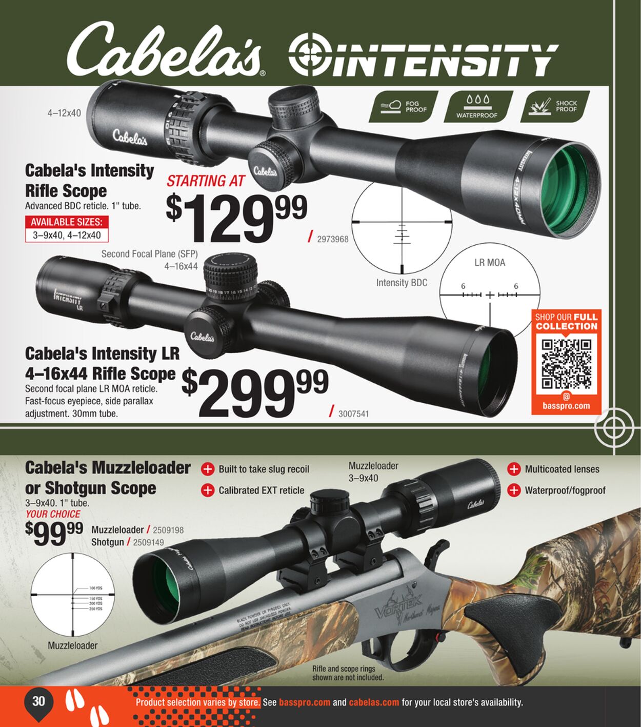 Catalogue Cabela's from 09/11/2024