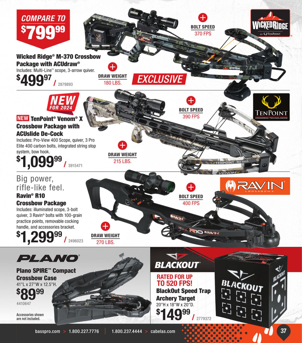 Catalogue Cabela's from 09/11/2024