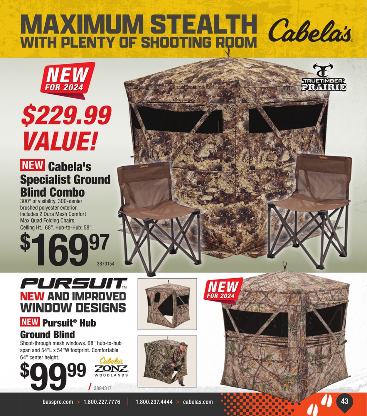 Catalogue Cabela's from 09/11/2024