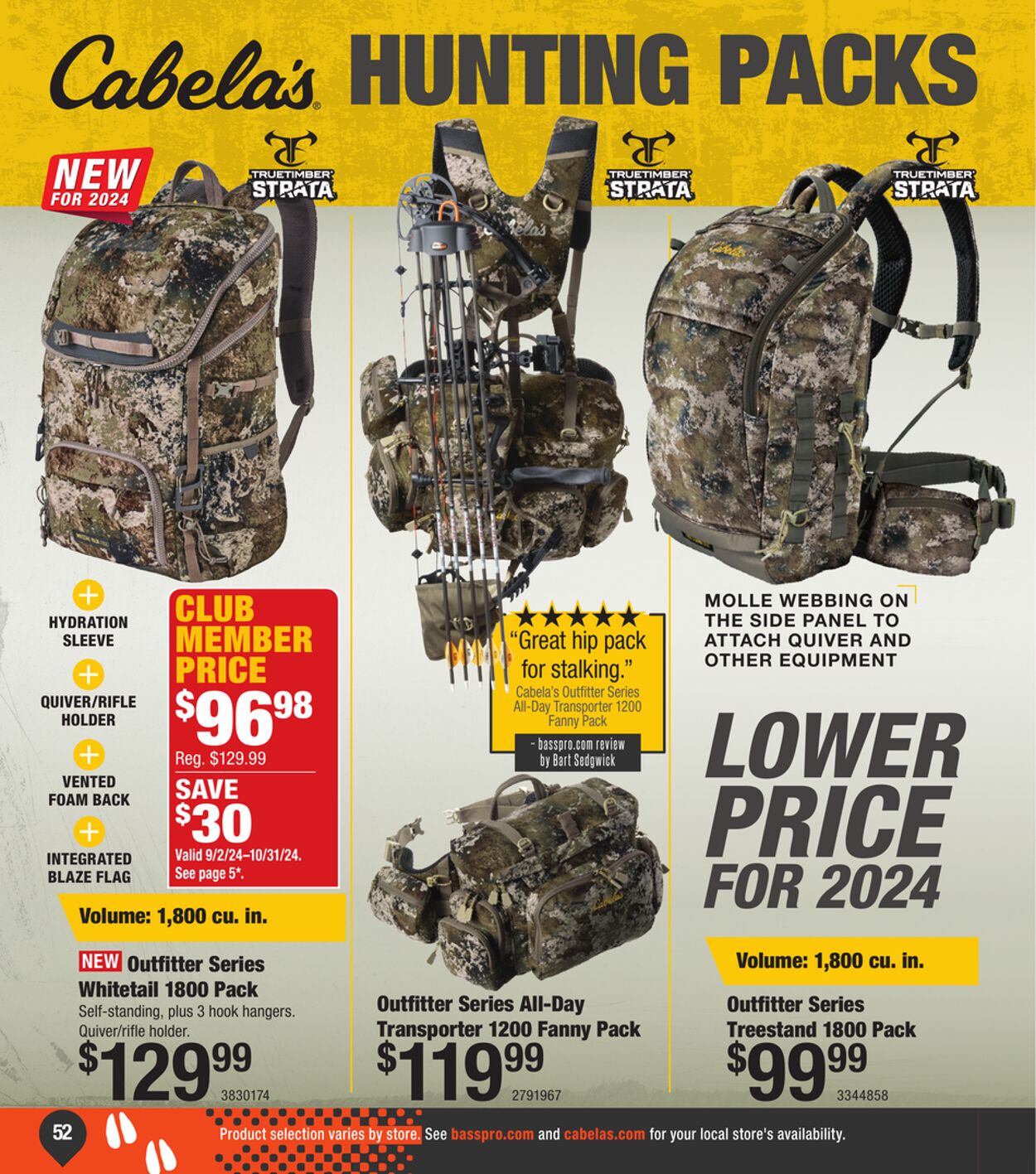 Catalogue Cabela's from 09/11/2024