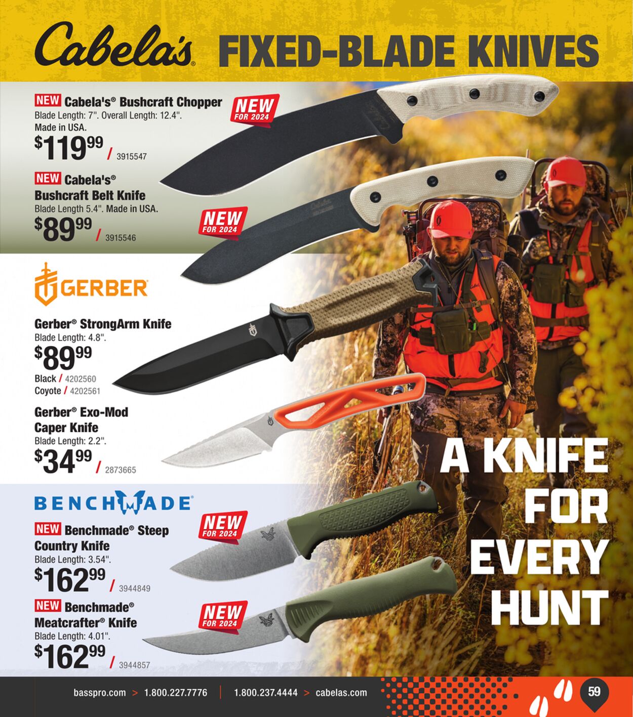 Catalogue Cabela's from 09/11/2024