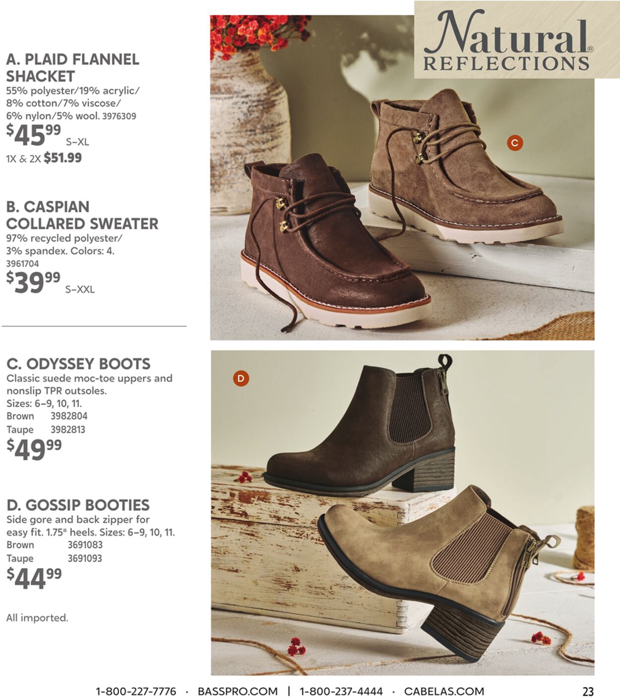 Catalogue Cabela's from 09/25/2024