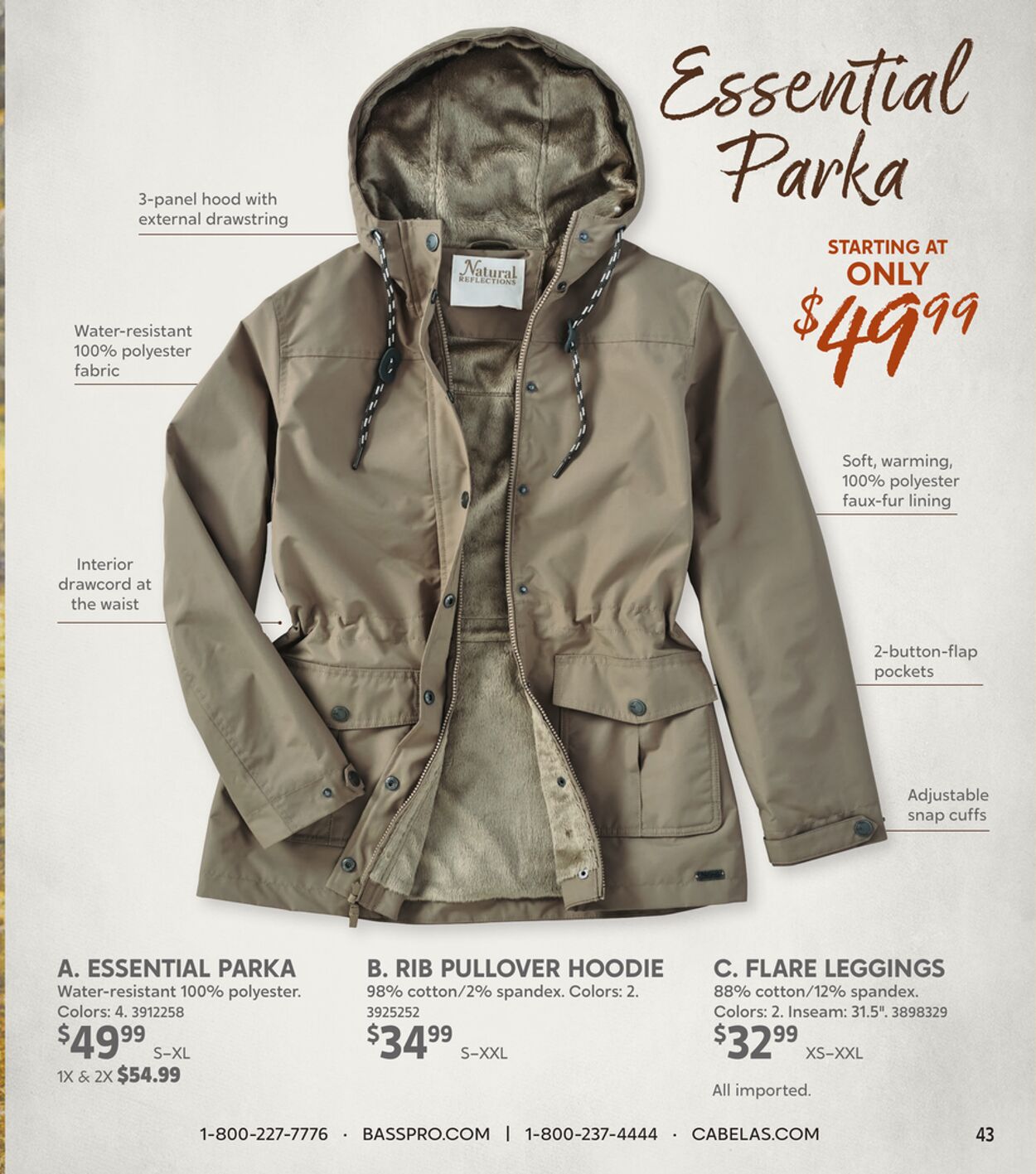 Catalogue Cabela's from 09/25/2024