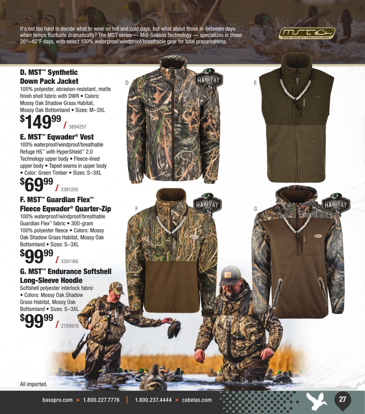 Catalogue Cabela's from 09/25/2024