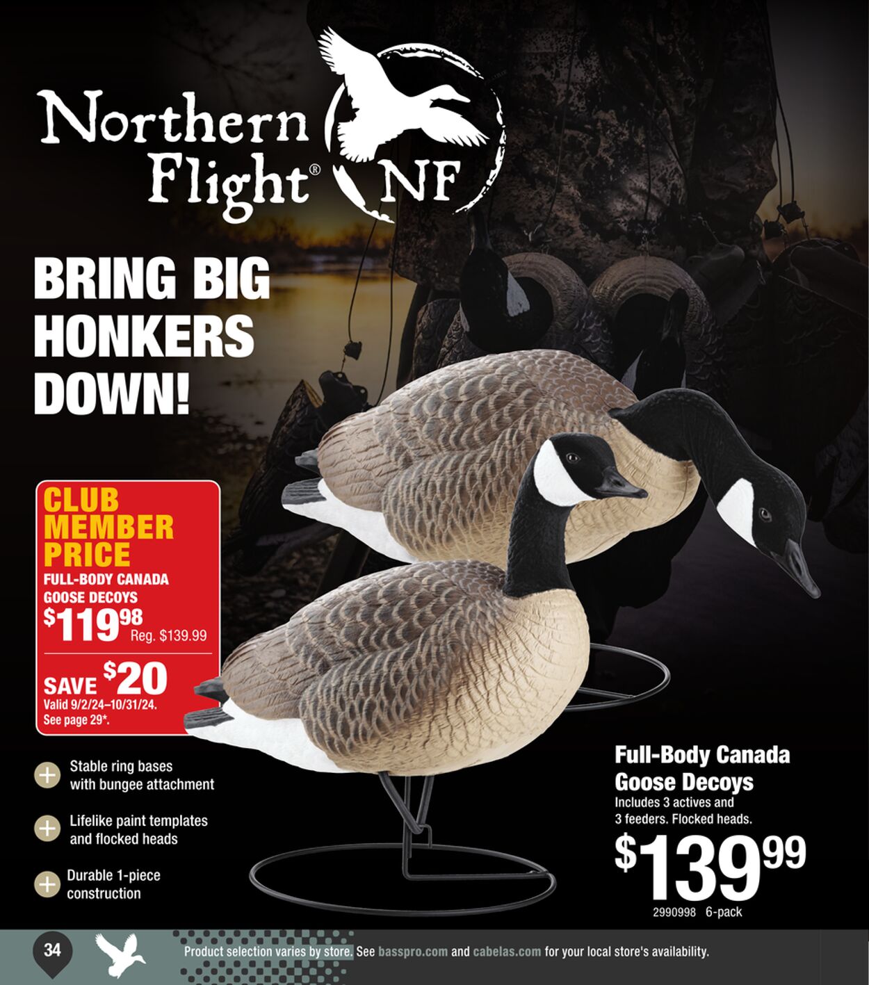 Catalogue Cabela's from 09/25/2024