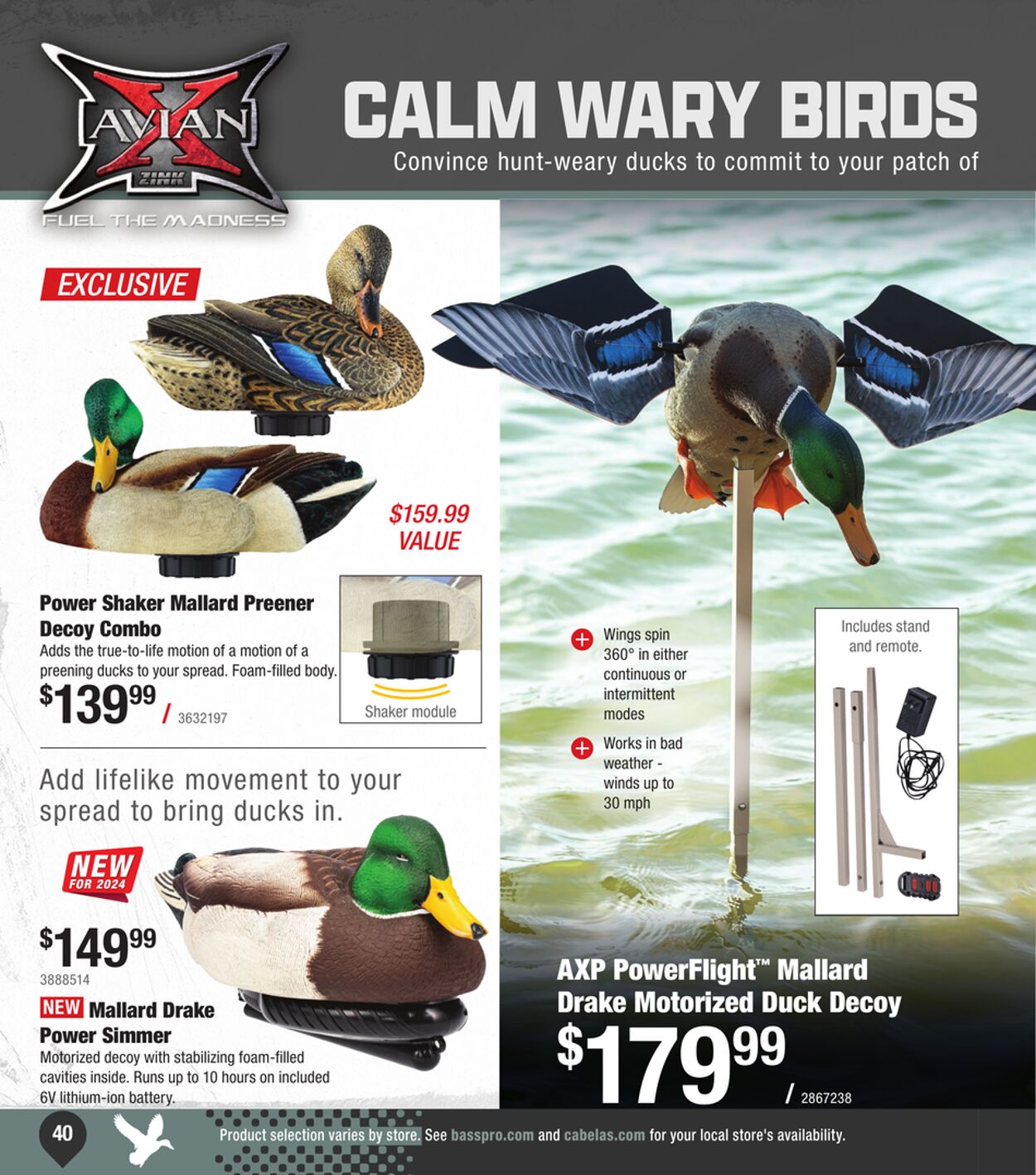 Catalogue Cabela's from 09/25/2024