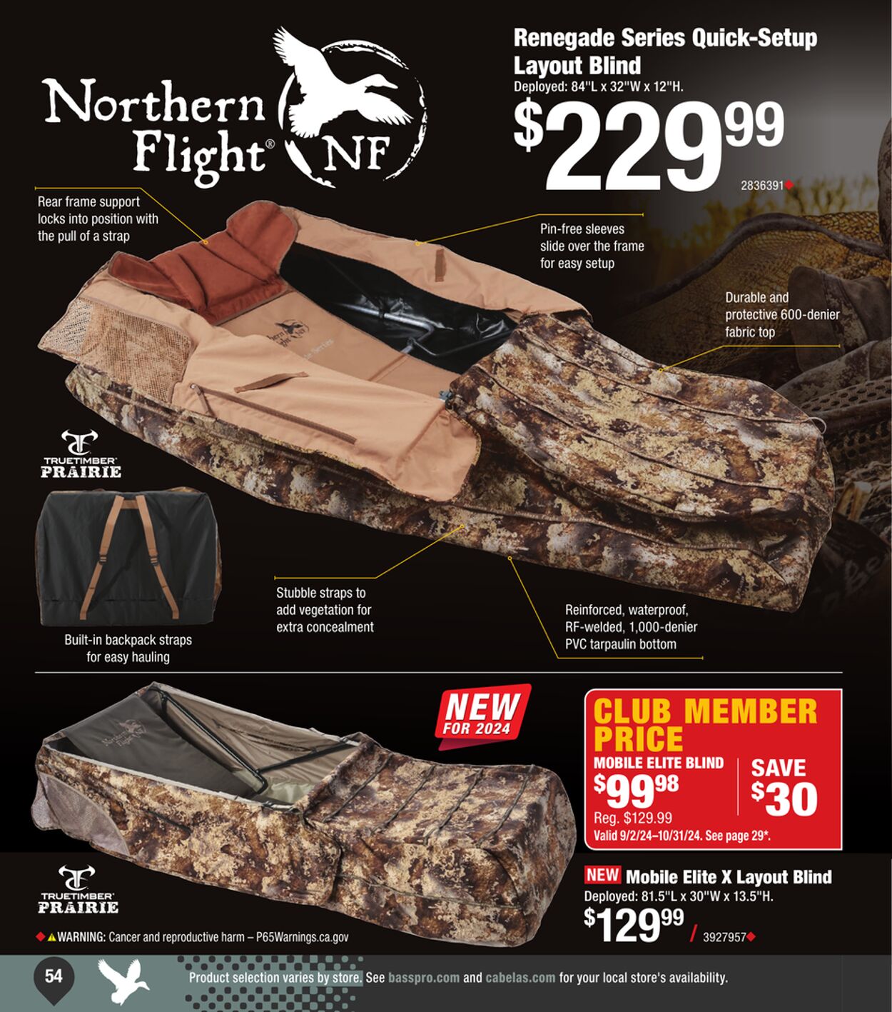 Catalogue Cabela's from 09/25/2024