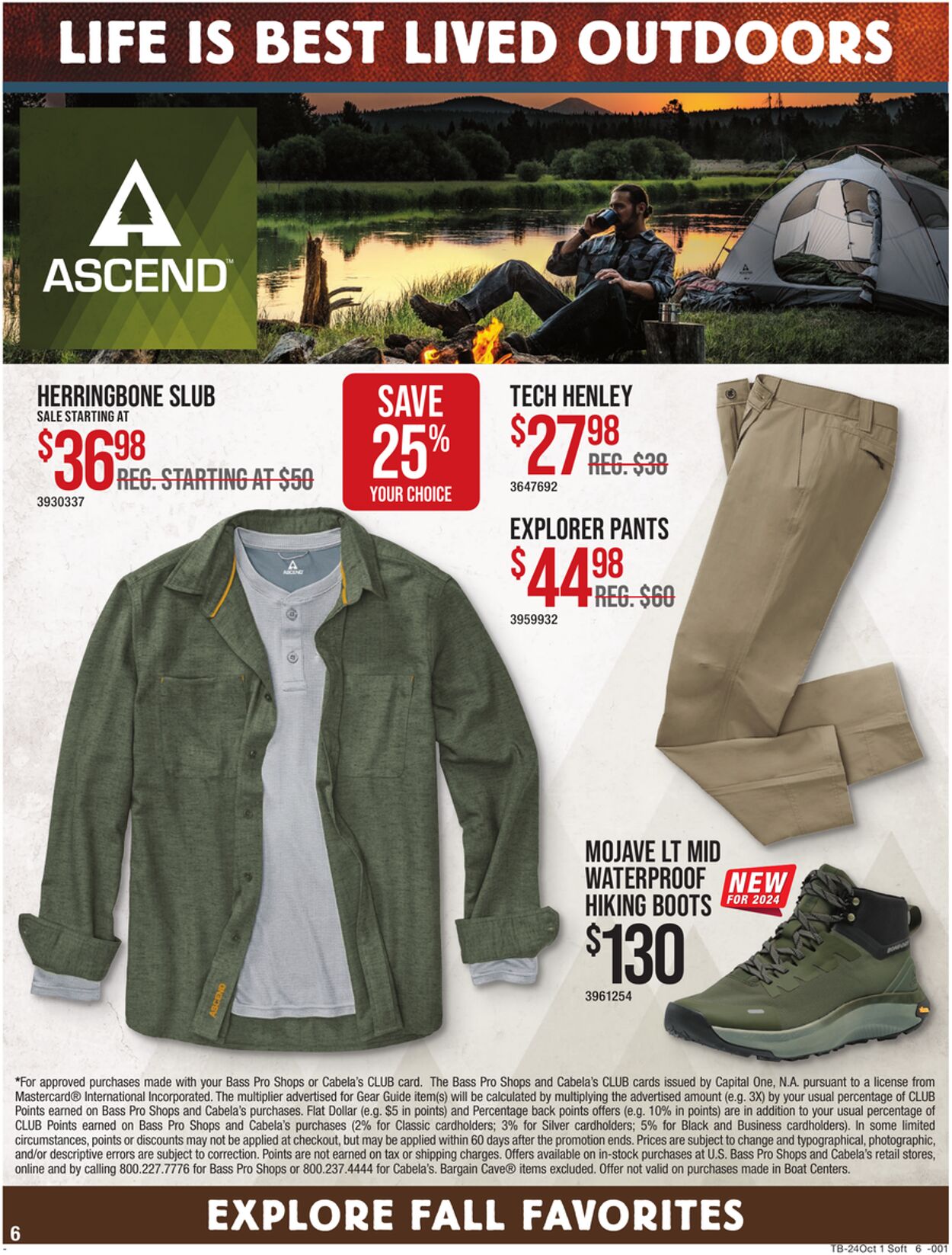 Catalogue Cabela's from 09/19/2024