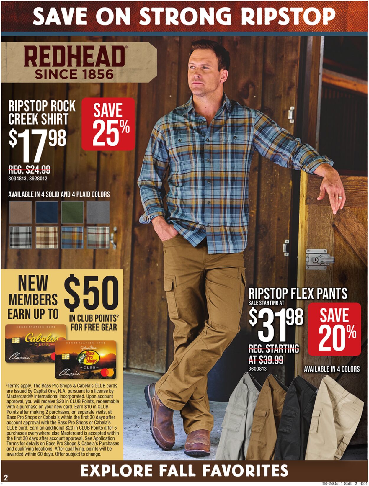 Catalogue Cabela's from 09/19/2024