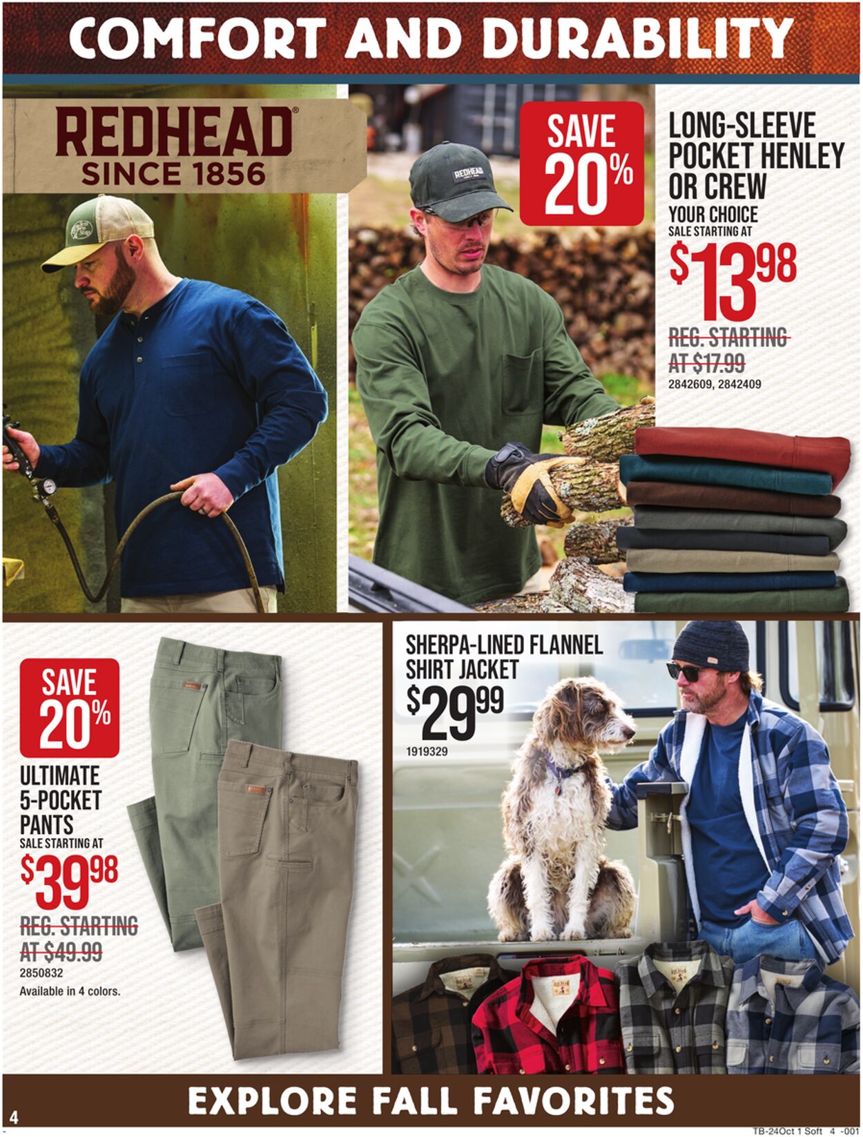 Catalogue Cabela's from 09/19/2024