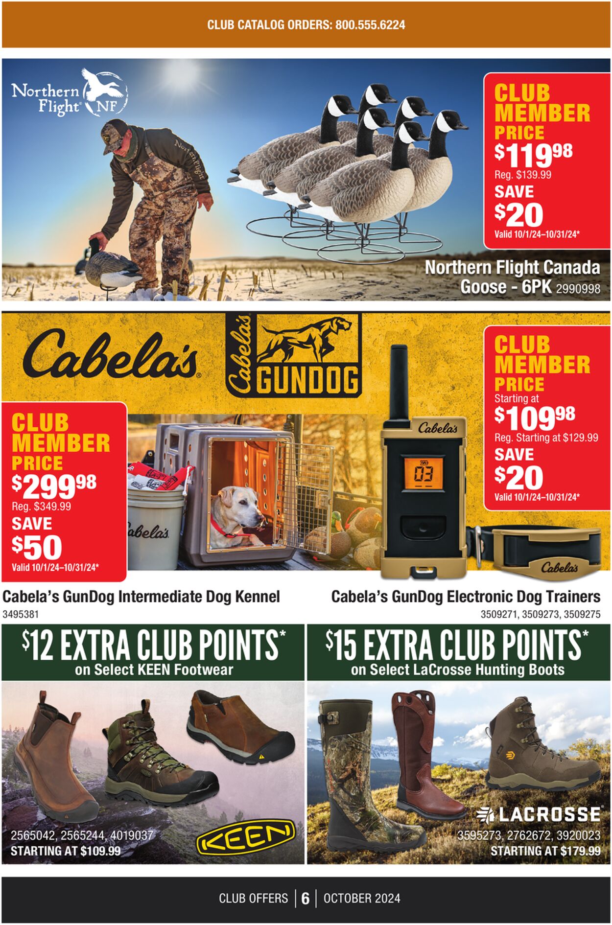 Catalogue Cabela's from 10/01/2024