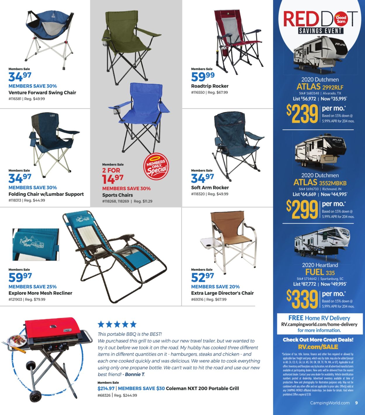 Catalogue Camping World from 05/11/2020