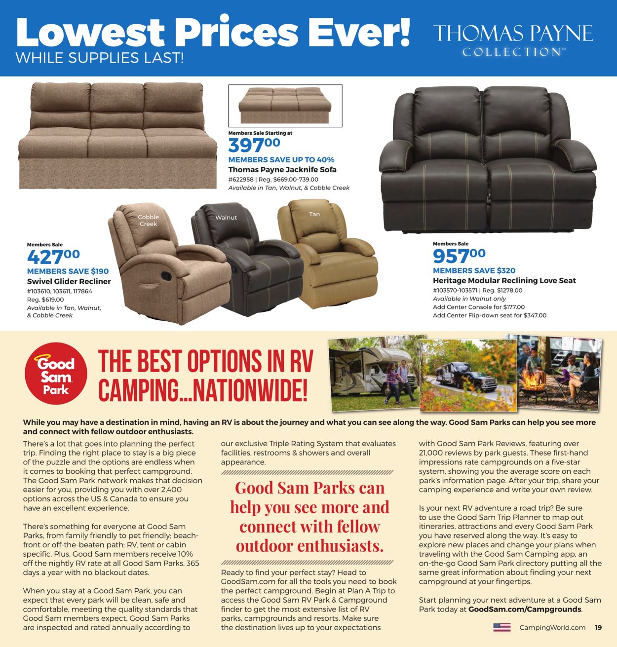 Catalogue Camping World from 09/28/2020