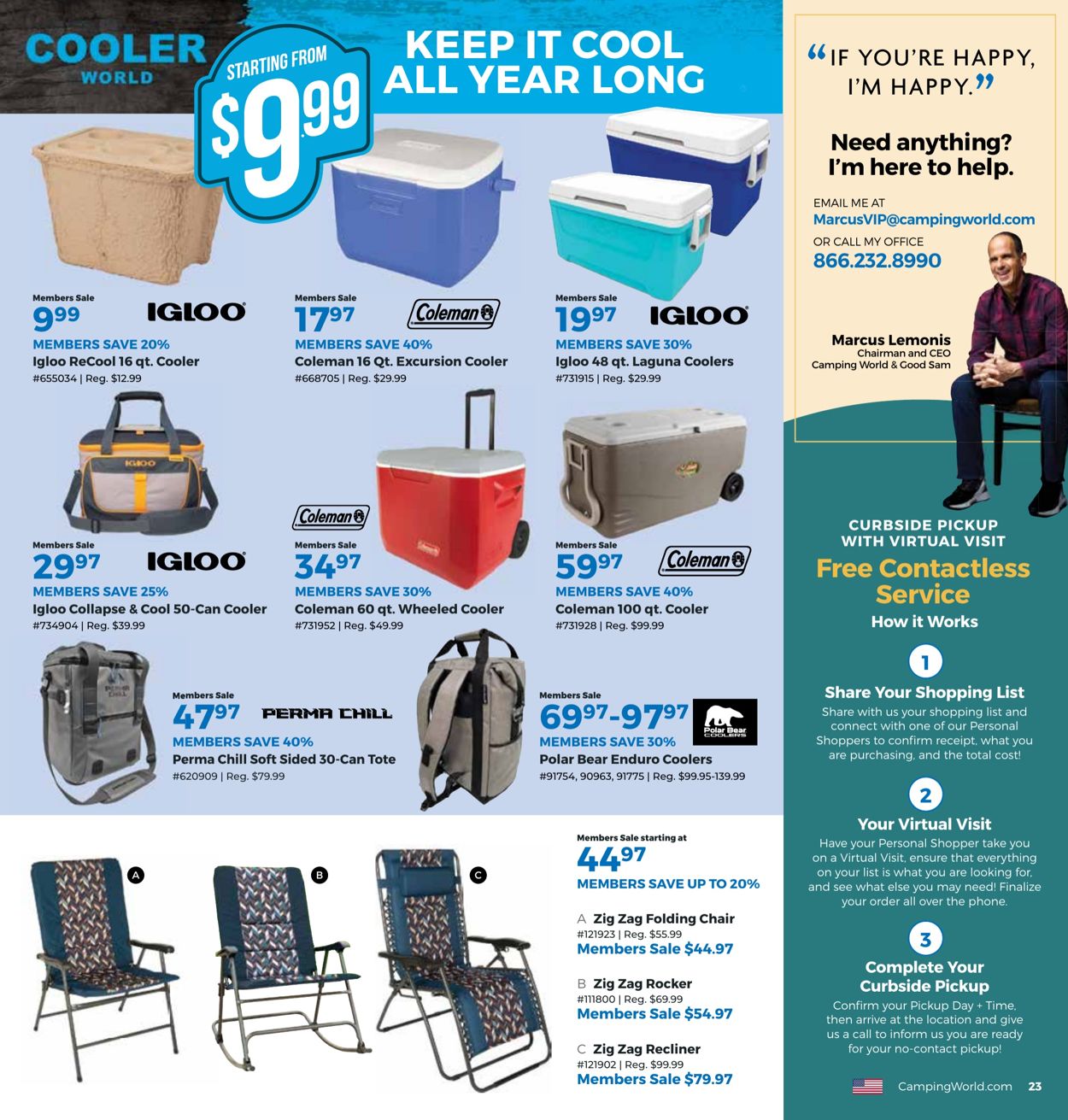 Catalogue Camping World from 11/01/2020