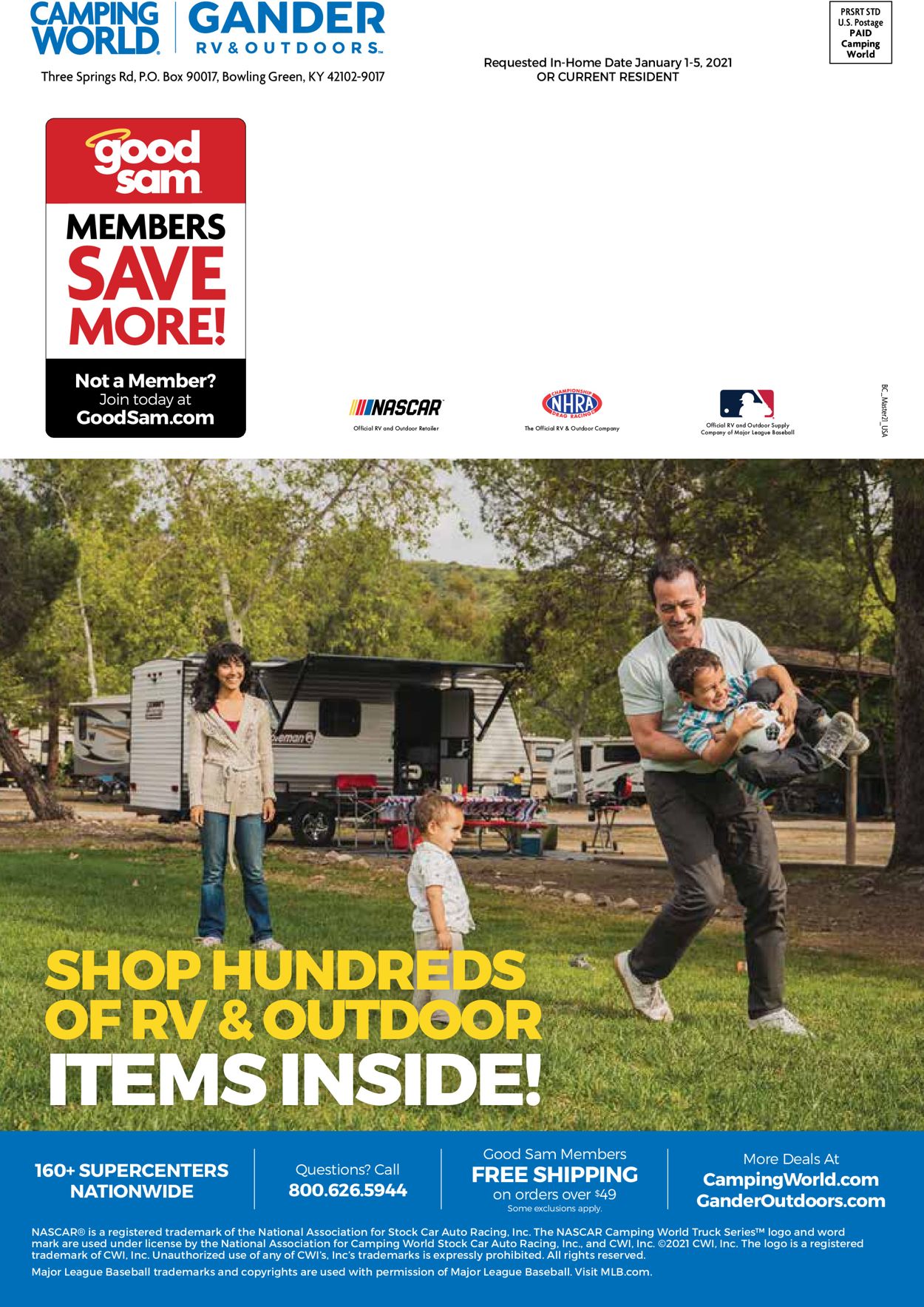 Catalogue Camping World from 12/28/2020