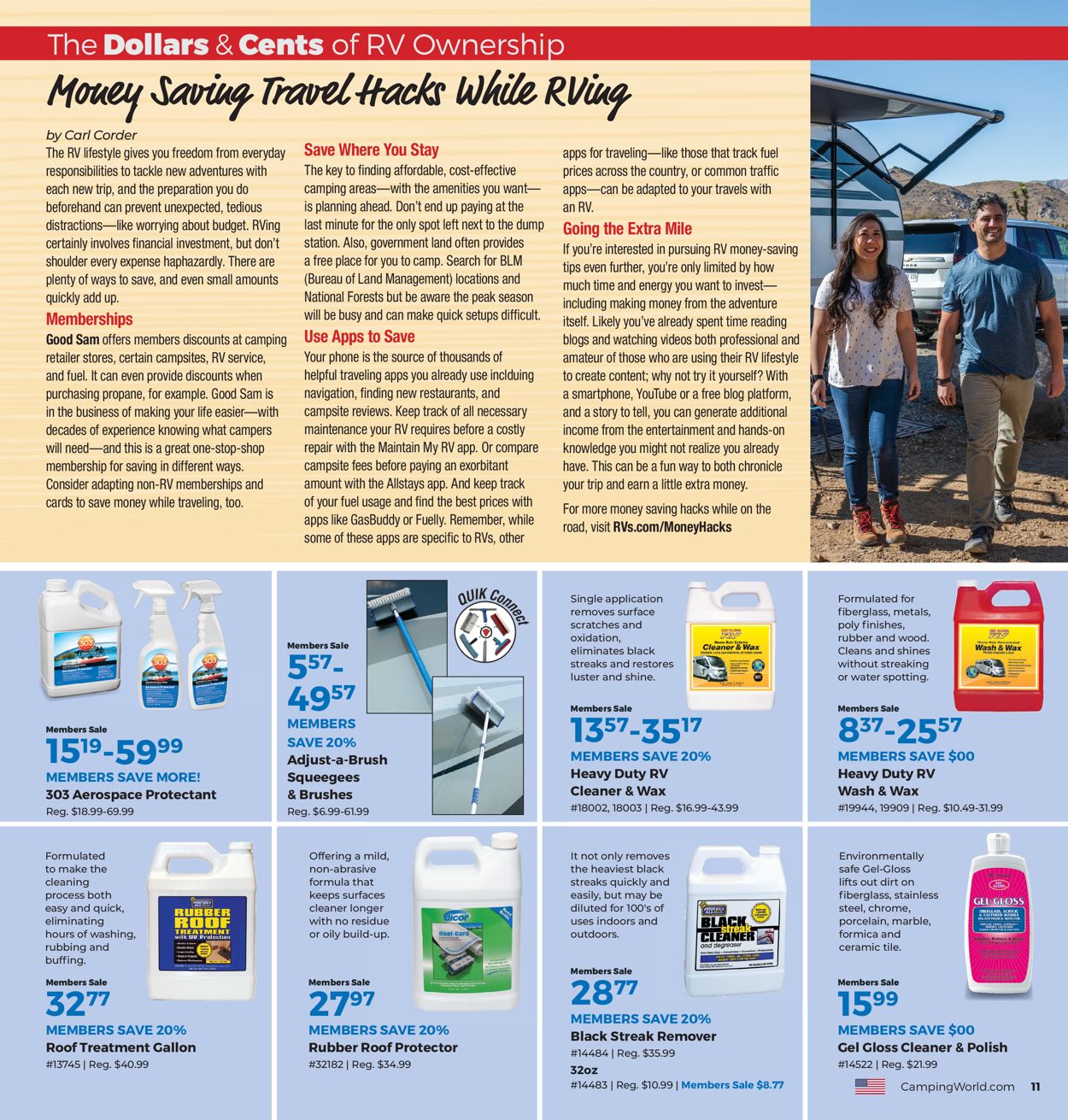 Catalogue Camping World from 03/22/2021