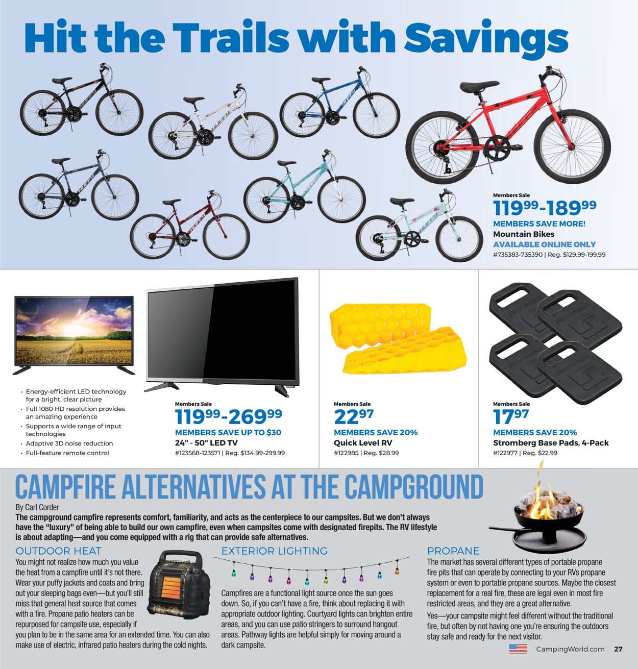 Catalogue Camping World from 03/22/2021