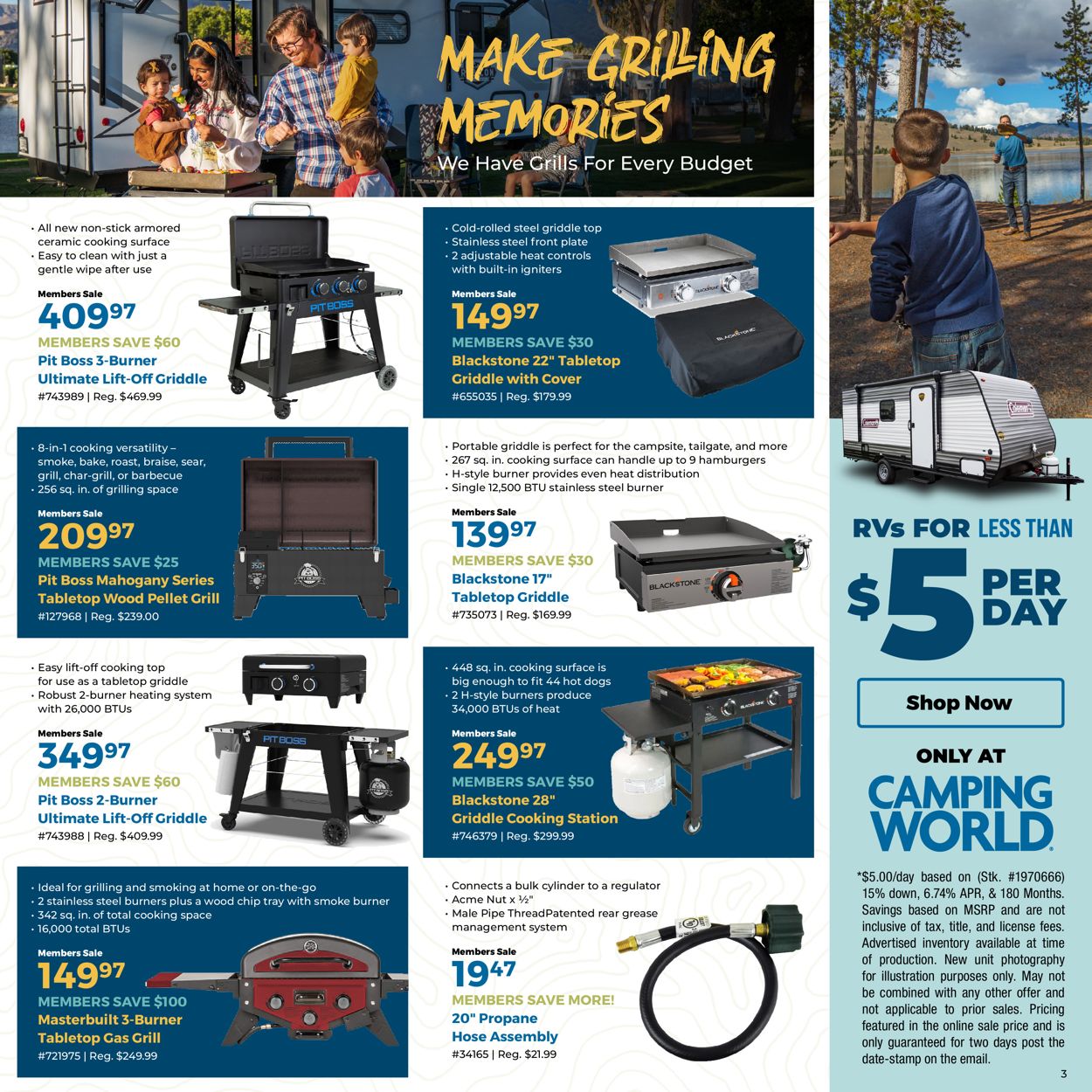 Catalogue Camping World from 03/28/2022