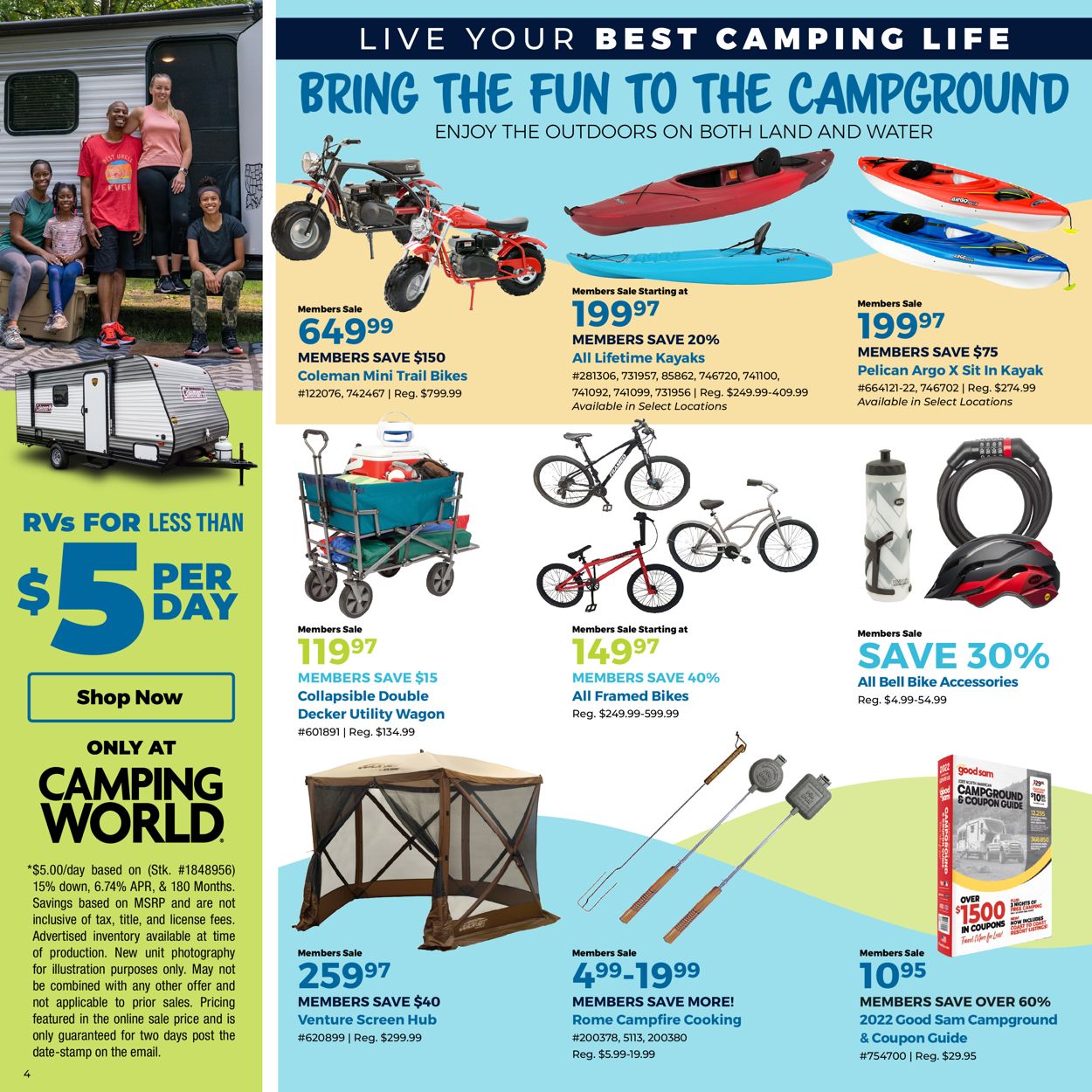 Catalogue Camping World from 05/02/2022