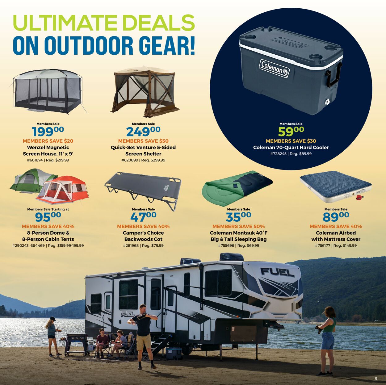 Catalogue Camping World from 09/01/2022