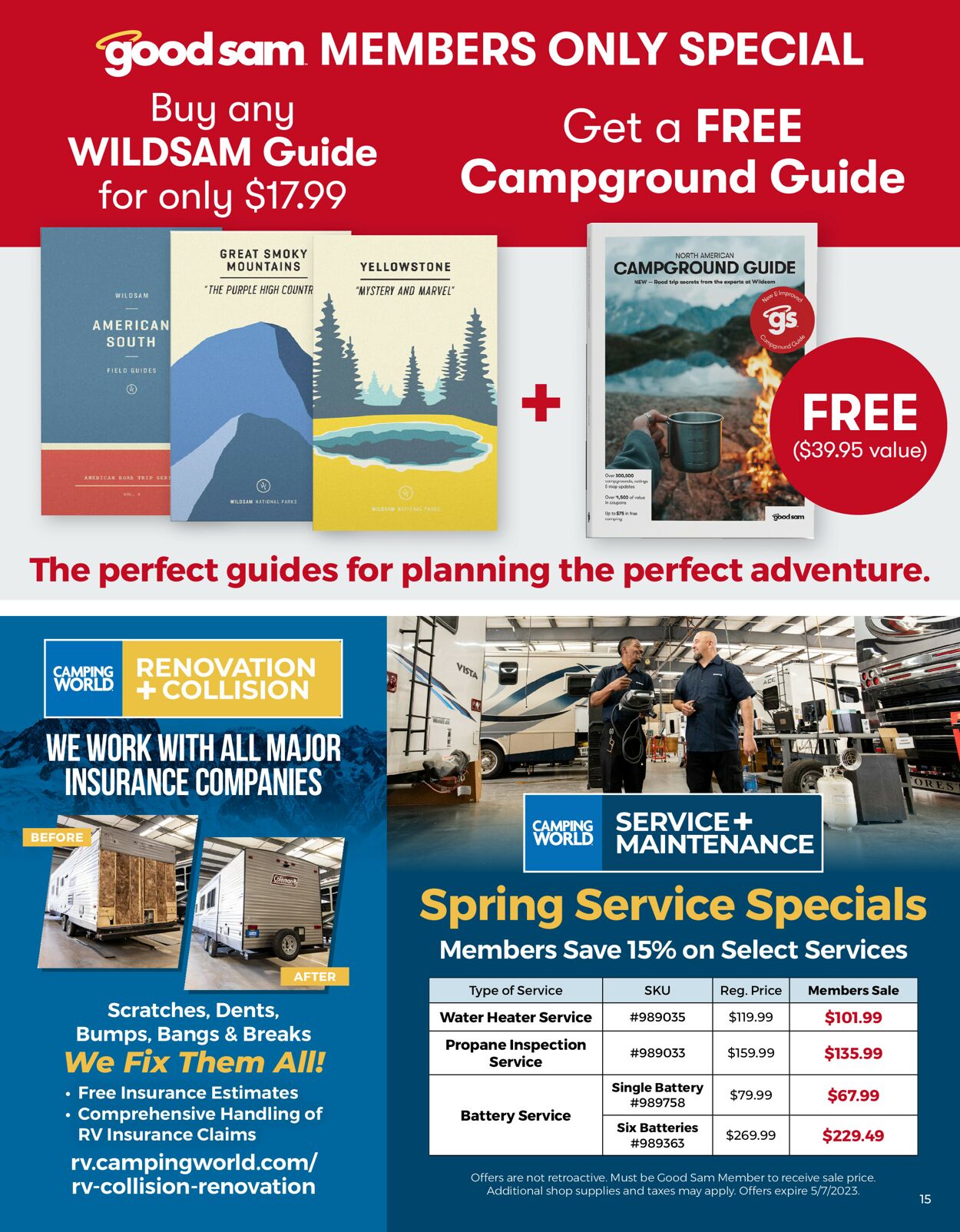 Catalogue Camping World from 04/13/2023