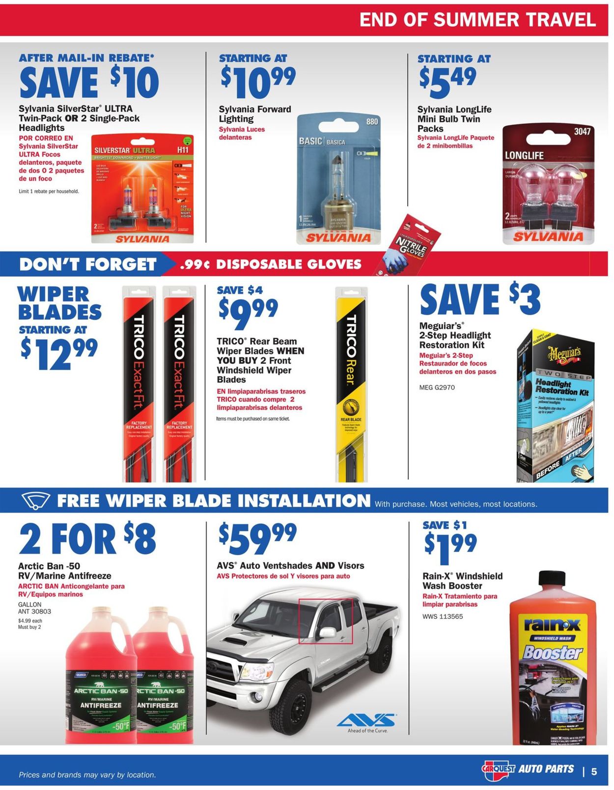 Catalogue CarQuest from 08/27/2020