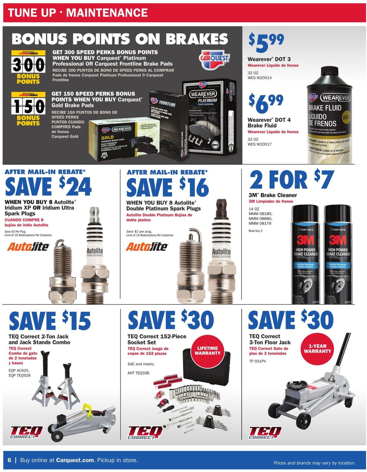 Catalogue CarQuest from 10/01/2020
