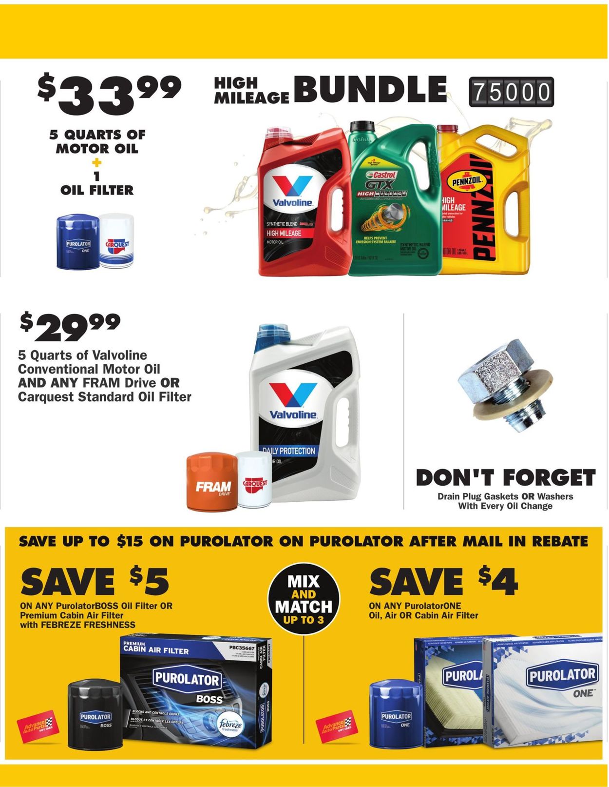 Catalogue CarQuest from 07/29/2021