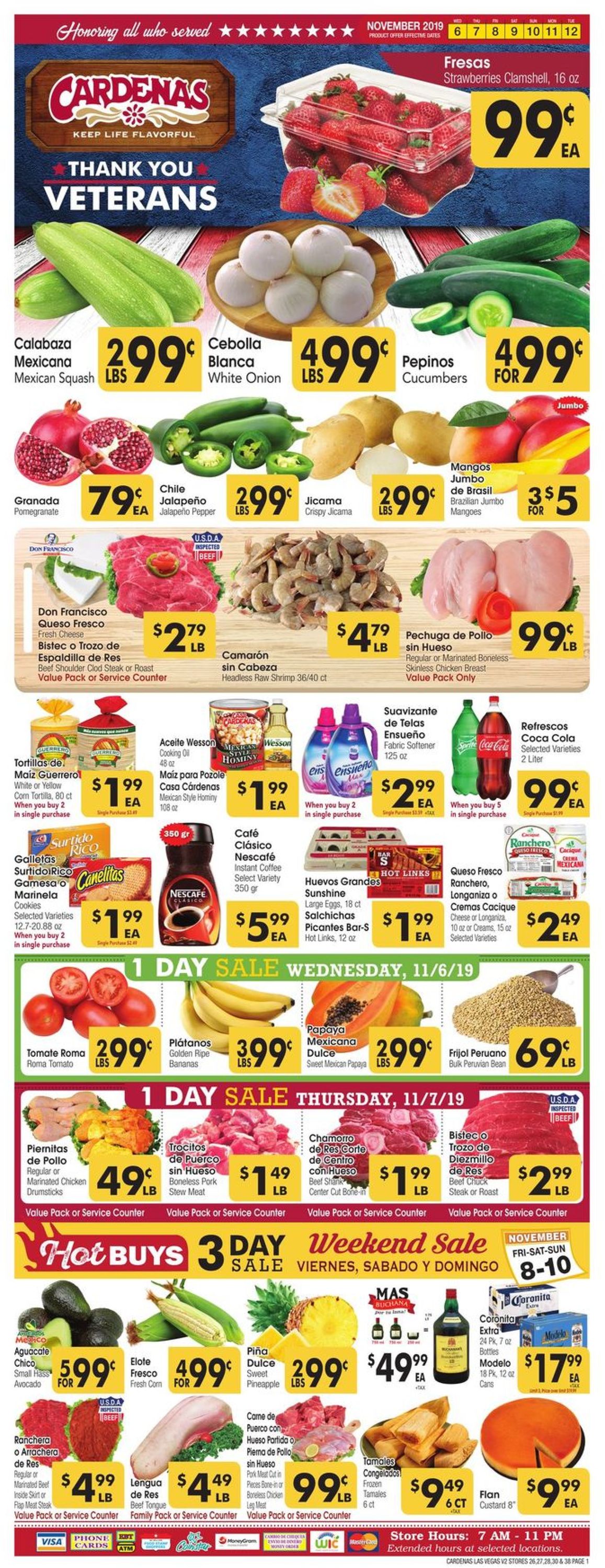 Catalogue Cardenas from 11/06/2019