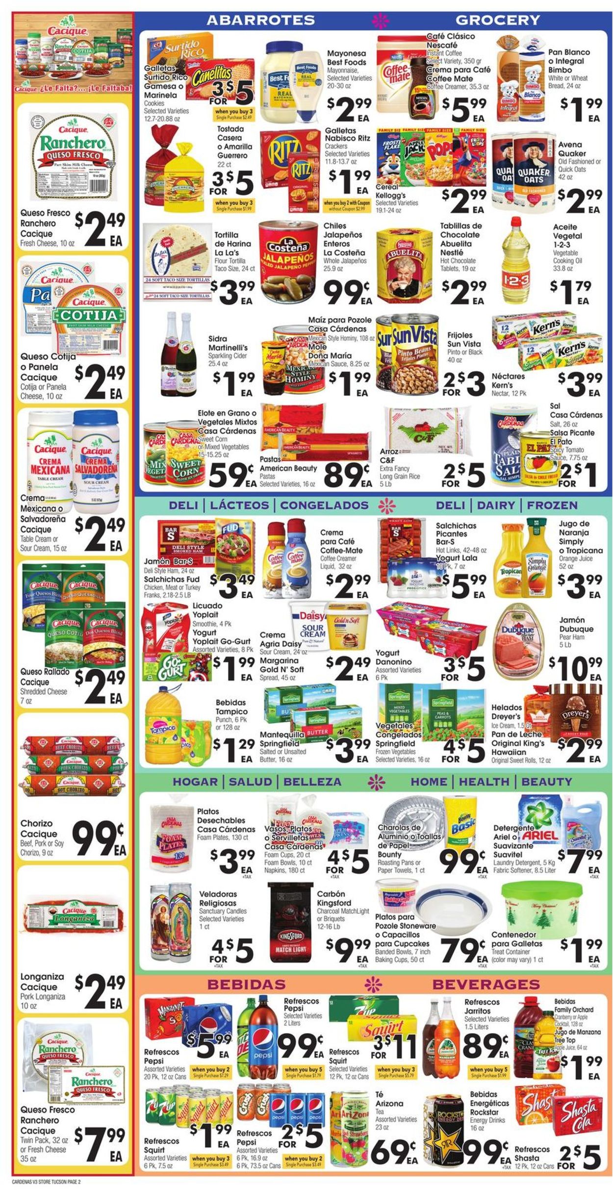 Catalogue Cardenas from 11/20/2019