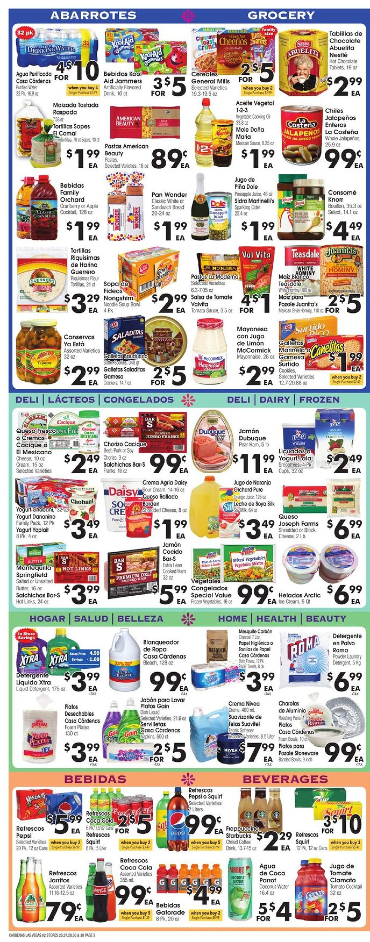 Catalogue Cardenas - Thanksgiving Ad 2019 from 11/27/2019