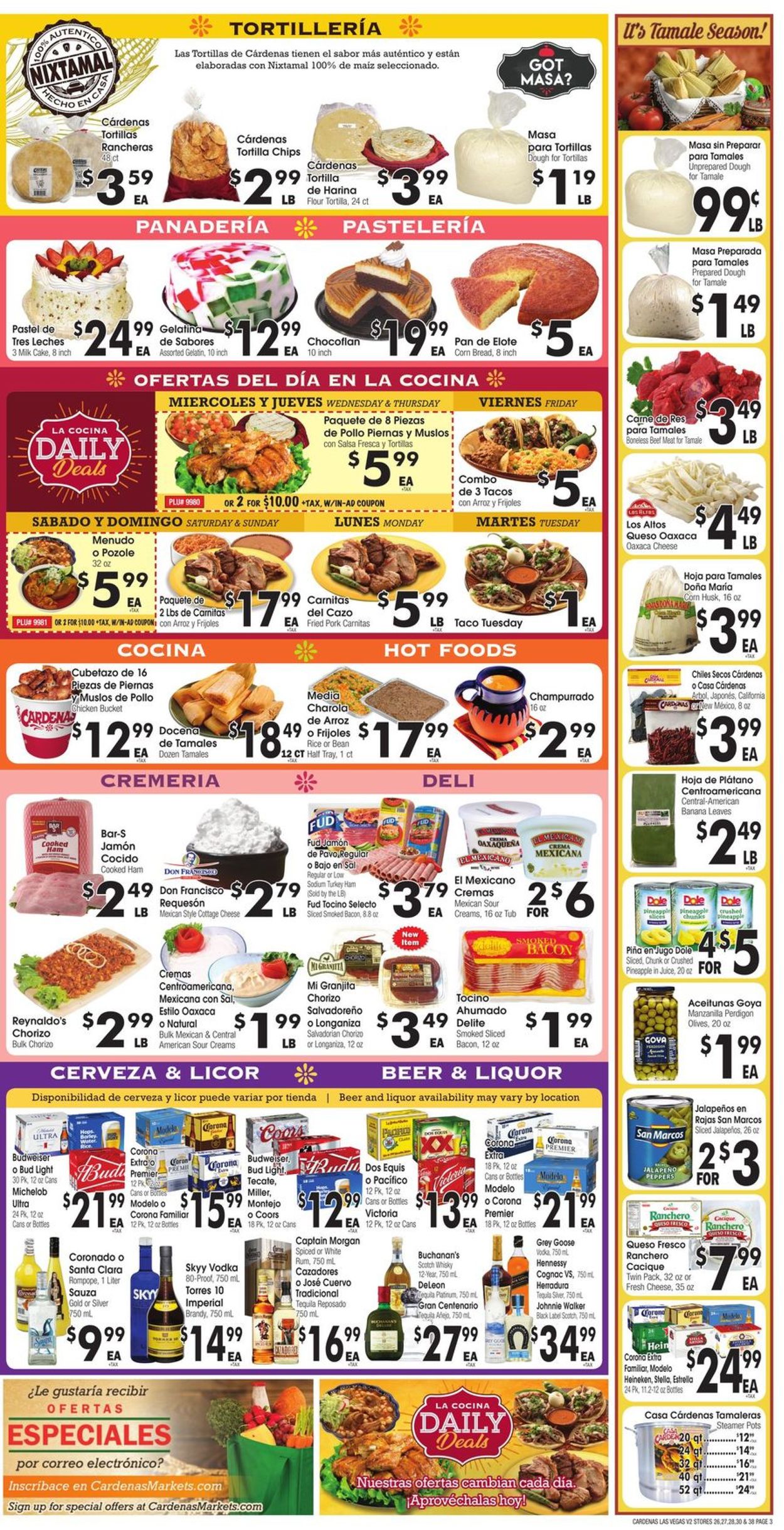 Catalogue Cardenas - Thanksgiving Ad 2019 from 11/27/2019