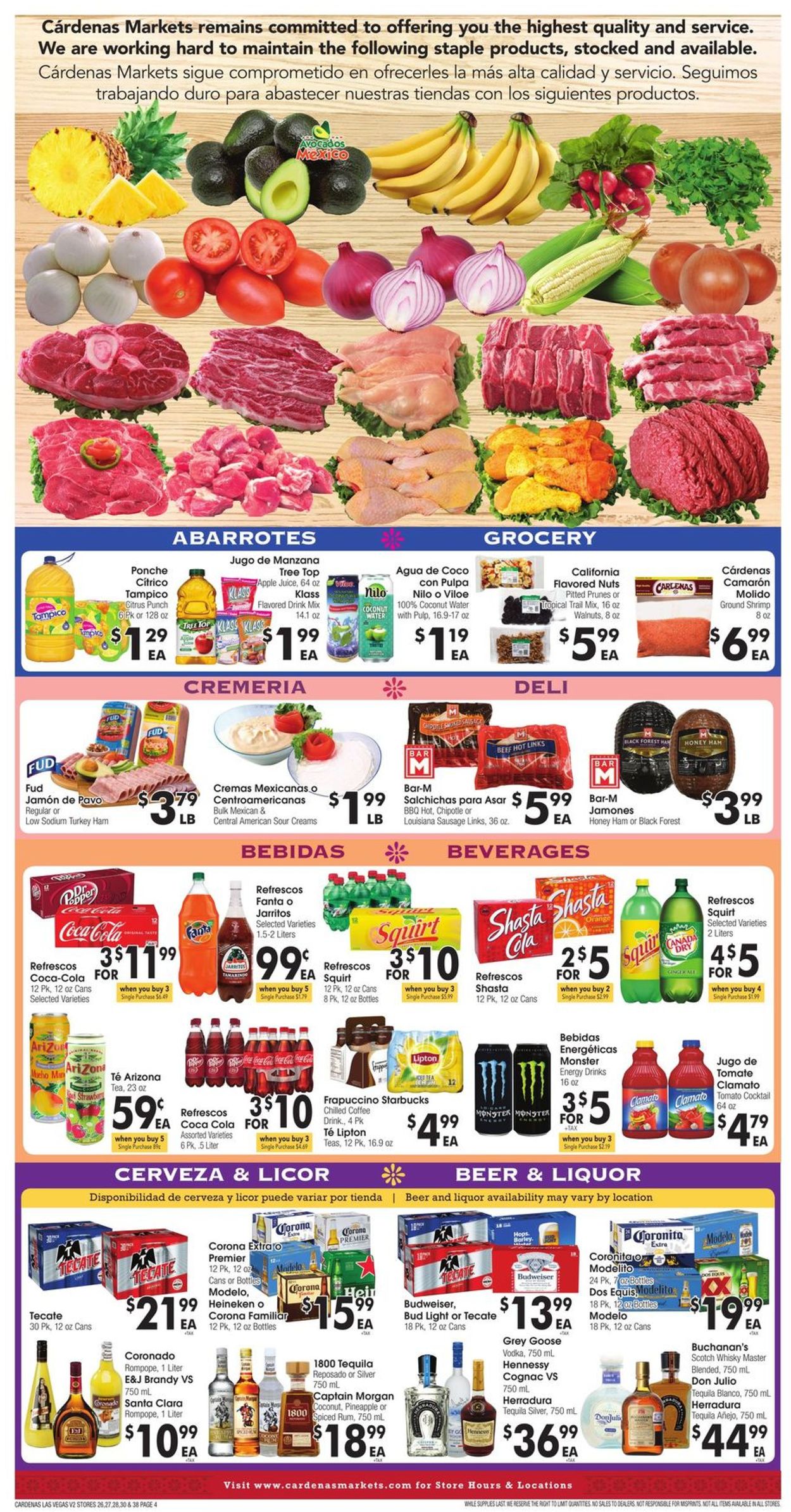 Catalogue Cardenas from 04/01/2020