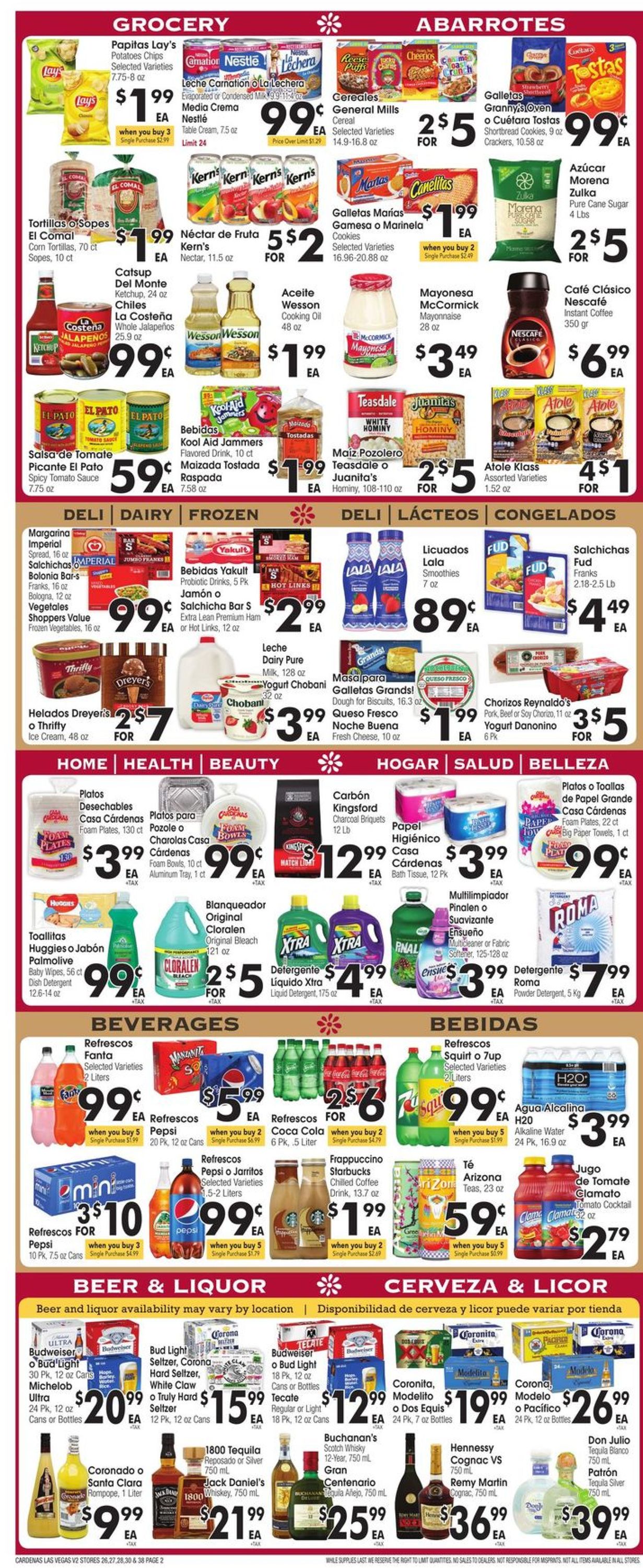 Catalogue Cardenas Thanksgiving 2020 from 11/25/2020