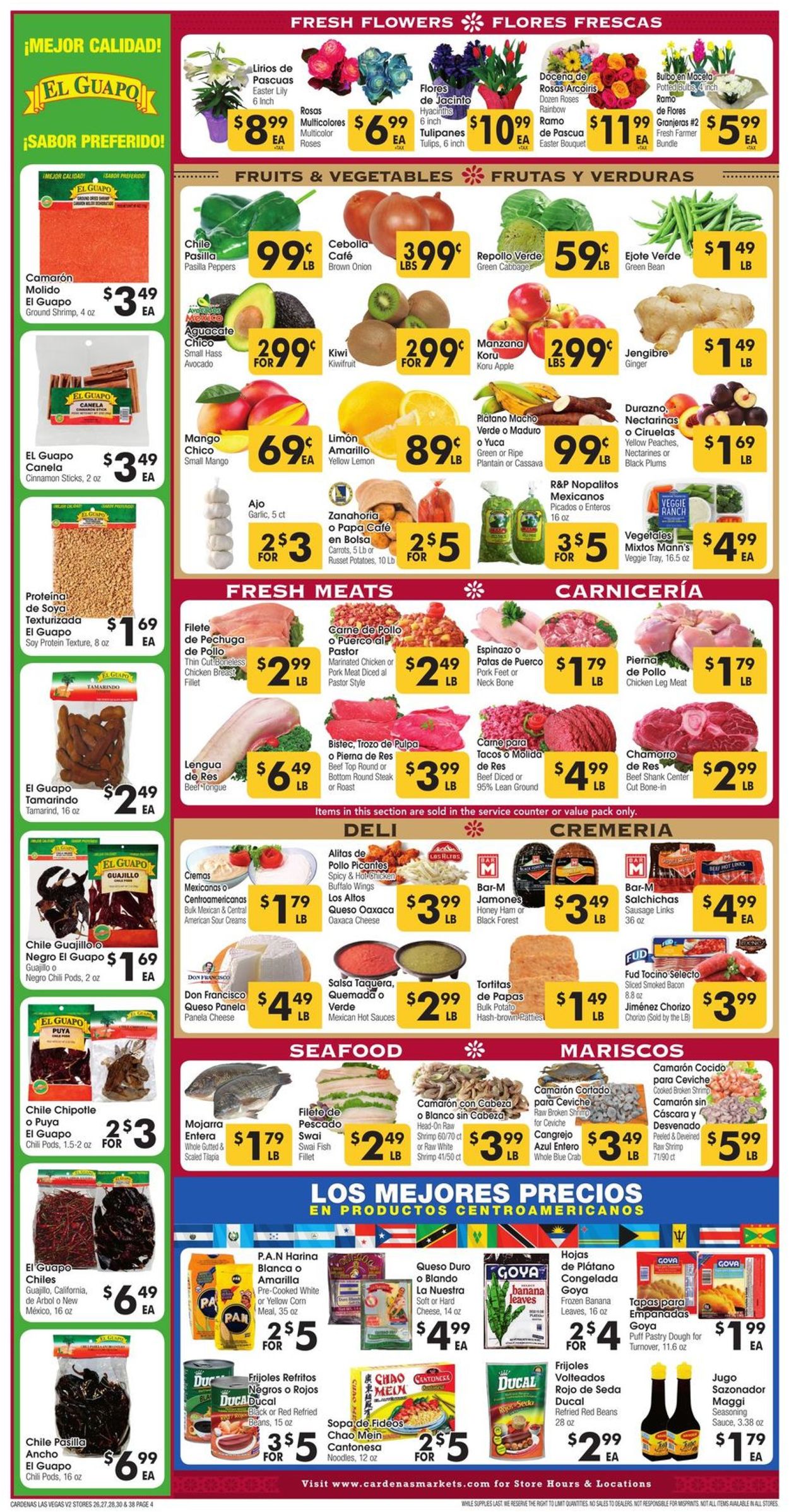 Catalogue Cardenas Easter 2021 ad from 03/31/2021