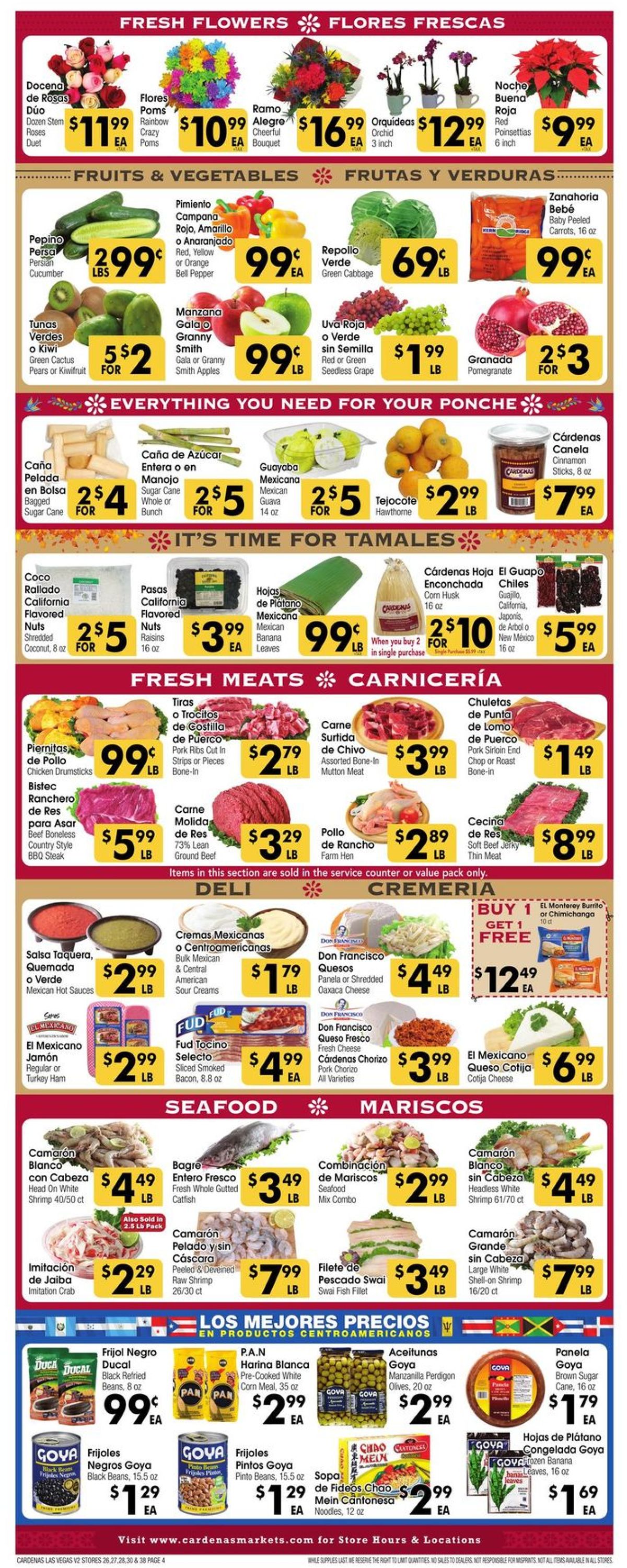 Catalogue Cardenas THANKSGIVING 2021 from 11/24/2021