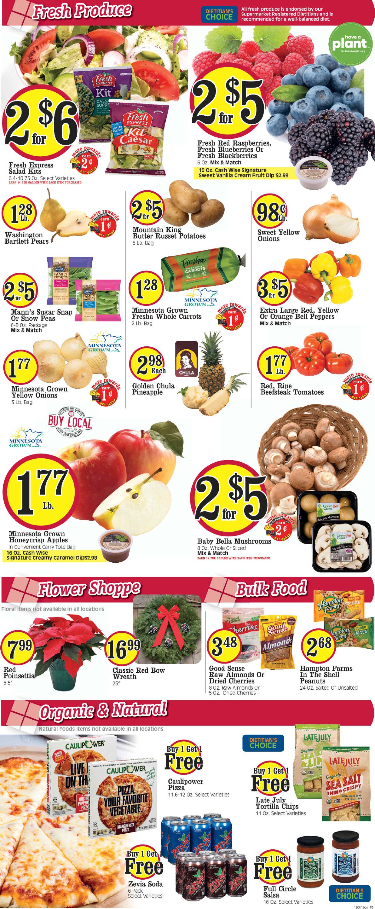 Catalogue Cash Wise - Holidays Ad 2019 from 12/08/2019