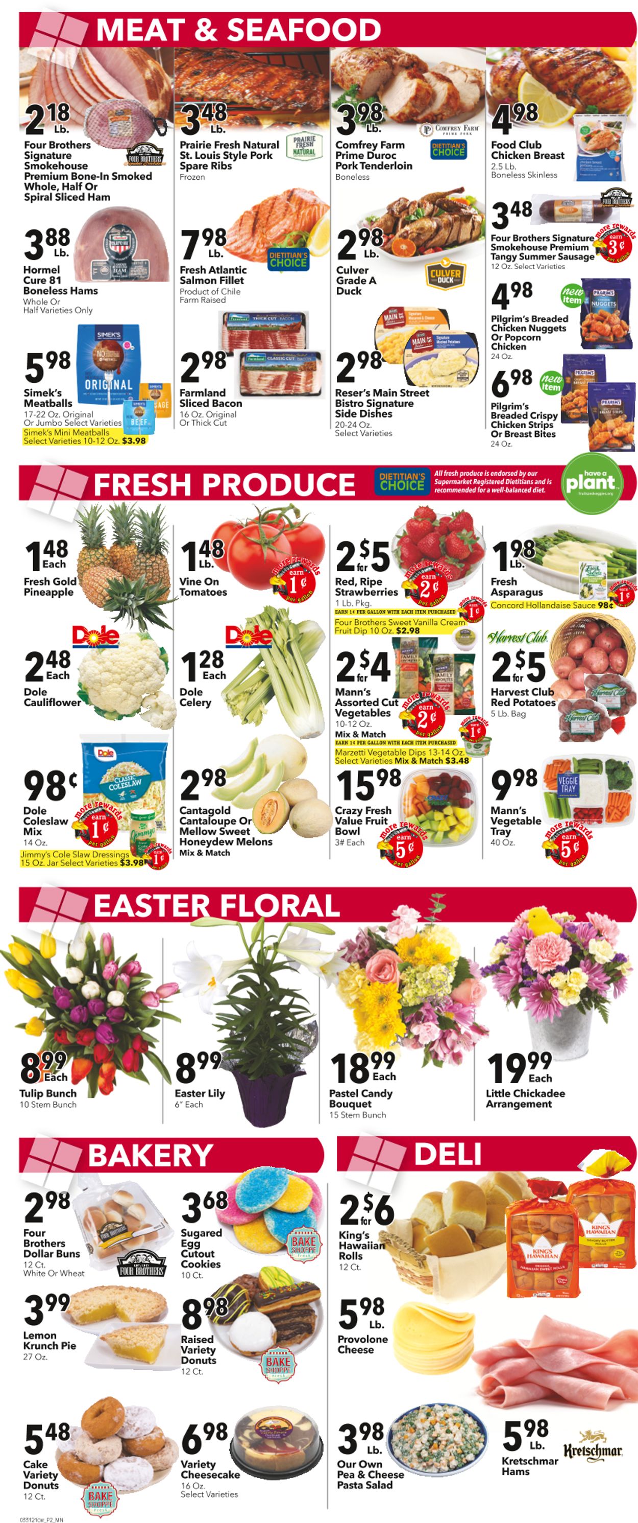 Catalogue Cash Wise Easter 2021 from 03/31/2021